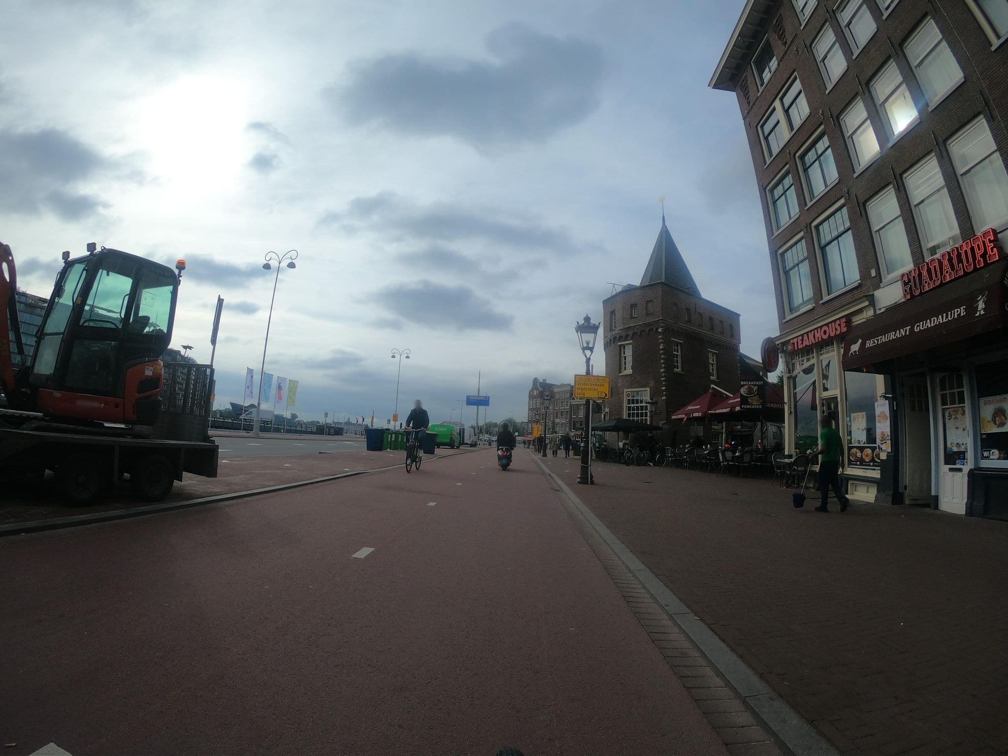 Street view near PH93 Amsterdam Central, Amsterdam — © CasGroenigen (CC BY-SA · Mapillary)