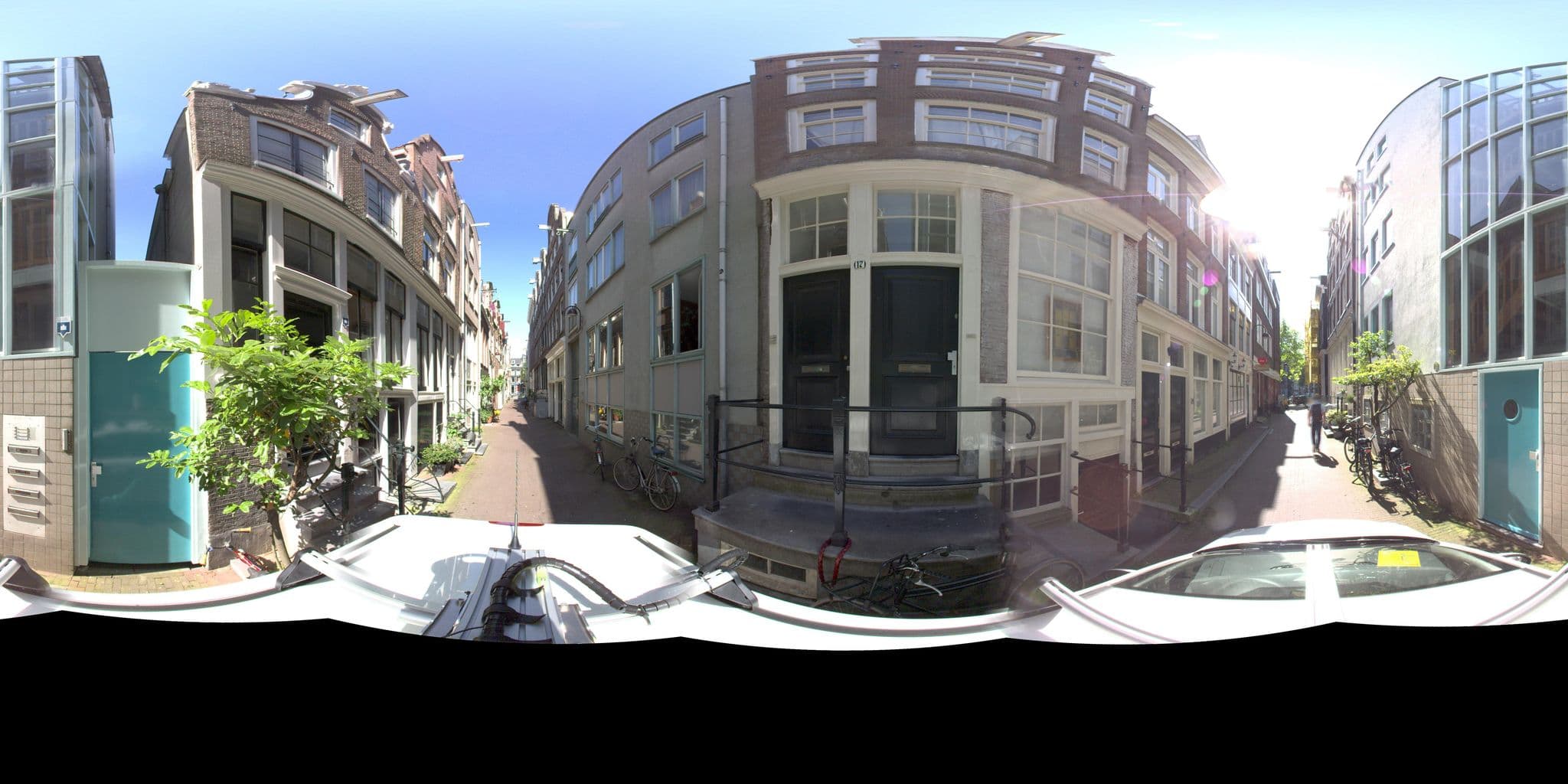 Street view near Rosalia's Menagerie Innupstairs, Amsterdam — © amsterdam (CC BY-SA · Mapillary)