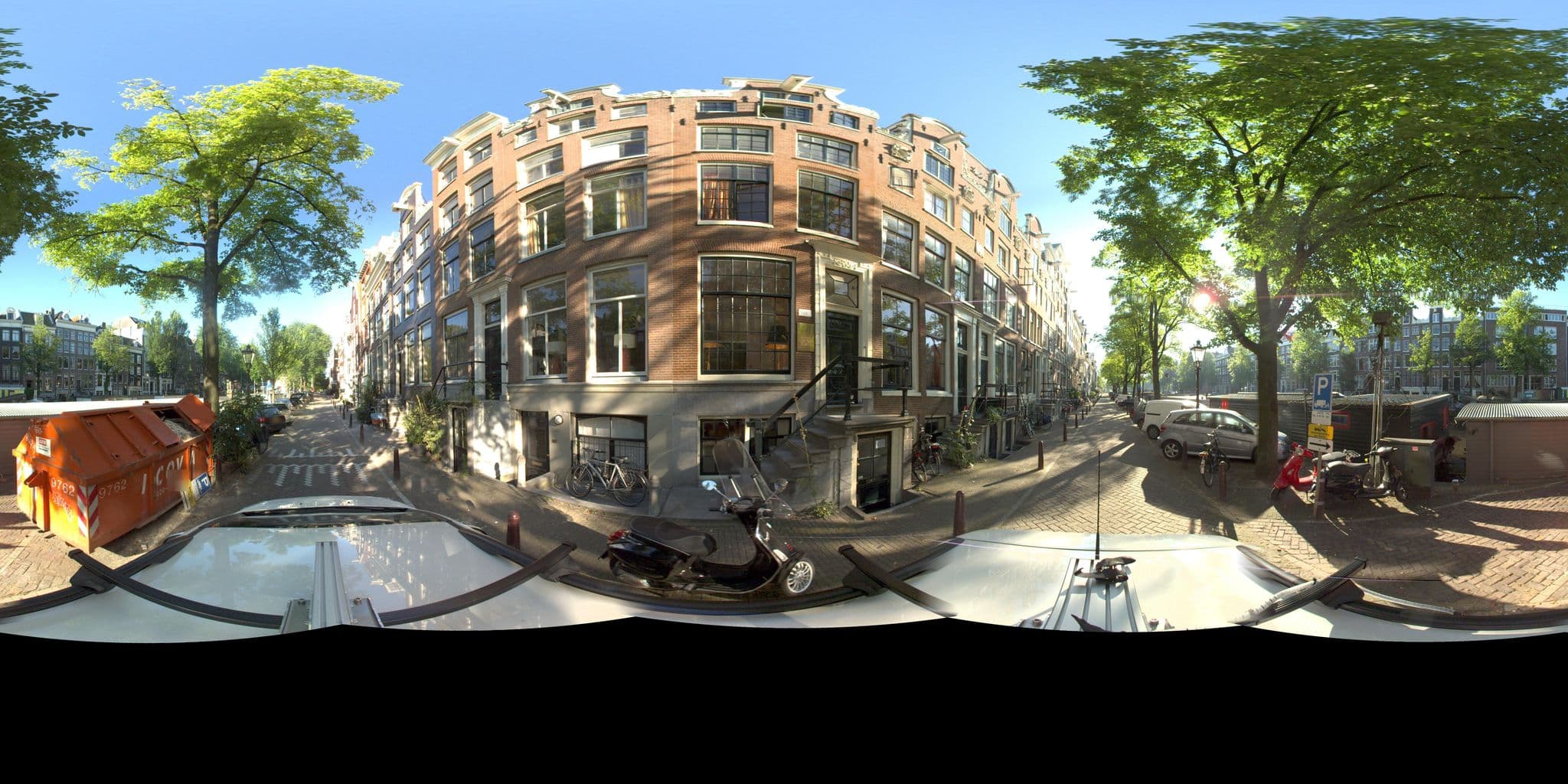 Street view near Hotel Orlando, Amsterdam — © amsterdam (CC BY-SA · Mapillary)