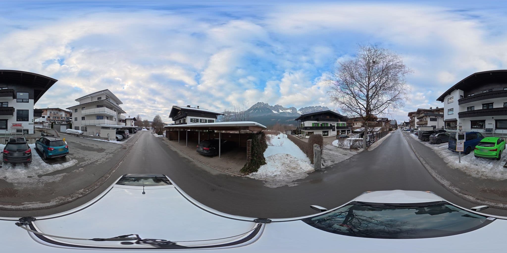 Street view near Pension Tirolerhof, Ellmau