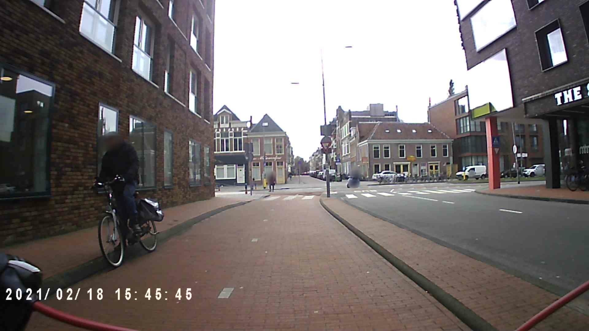 Street view near the Student Hotel, Groningen — © ezinge (CC BY-SA · Mapillary)