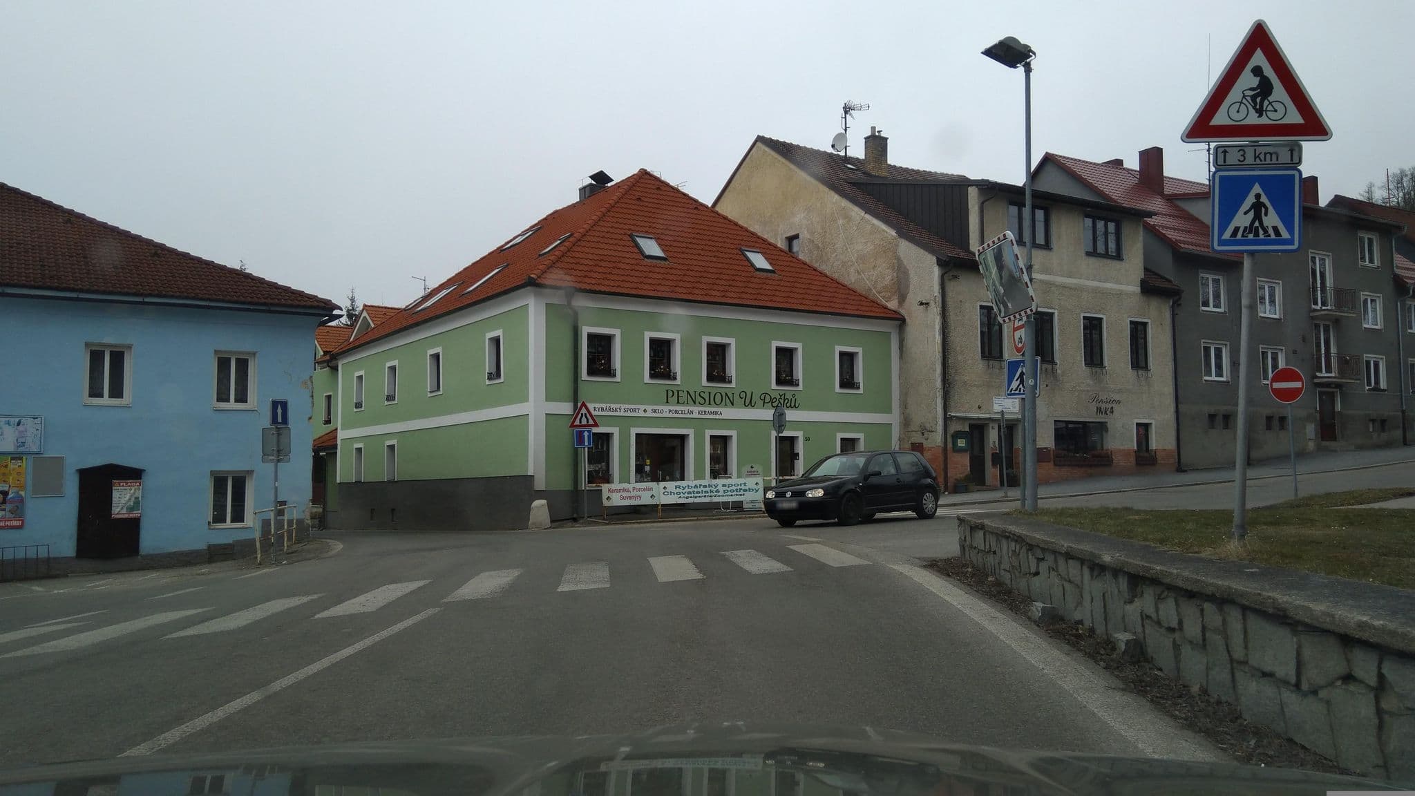 Street view near Pension na Jezere, Horní Planá — © vwv (CC BY-SA · Mapillary)