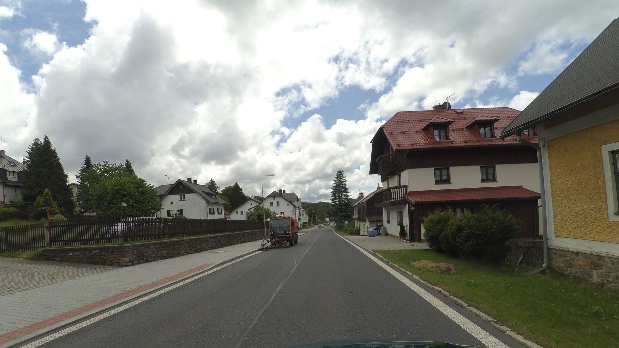 Street view near Apartmany Zelezna Ruda, Železná Ruda — © wegavision (CC BY-SA · Mapillary)