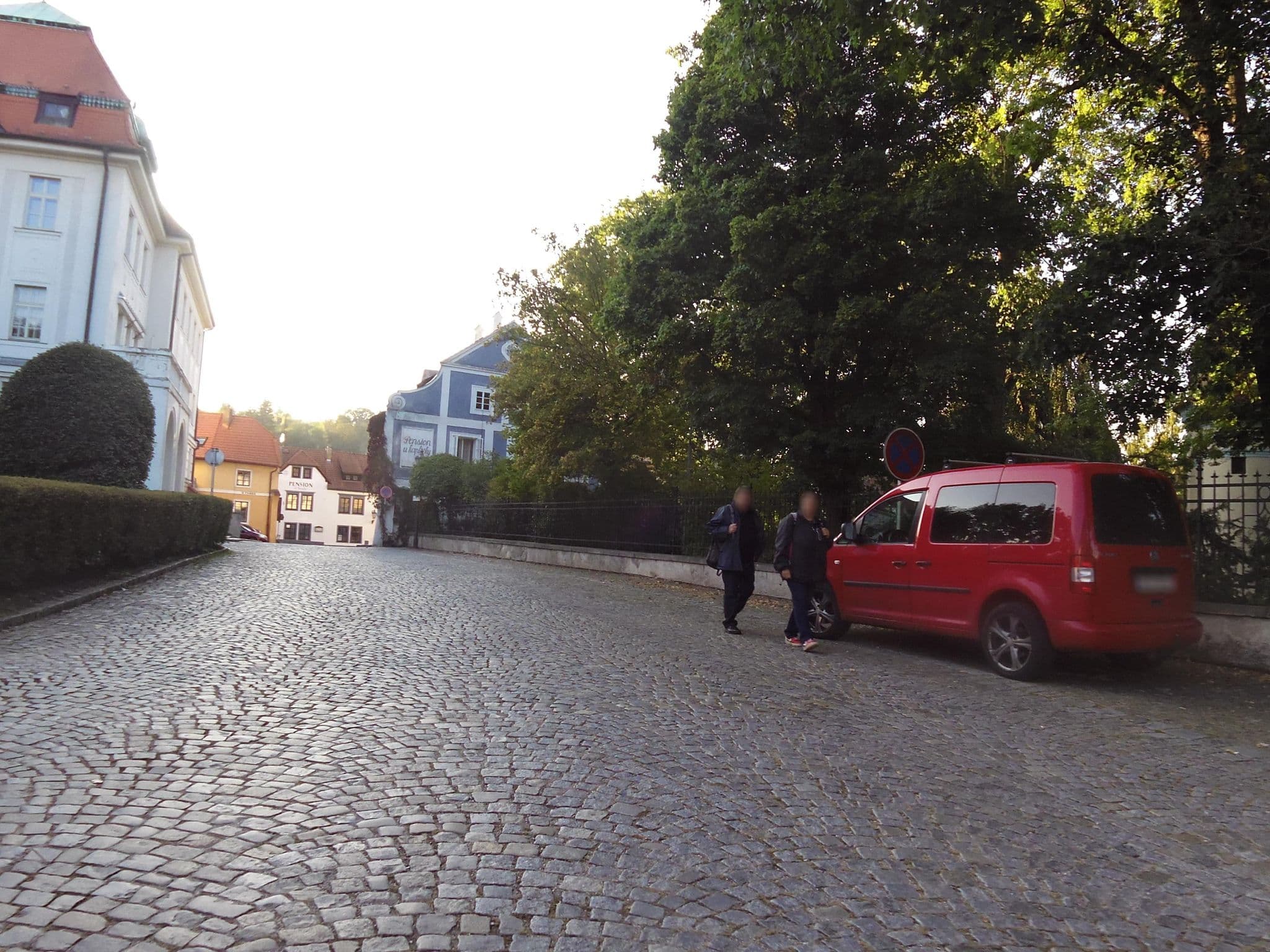 Street view near Vila Johanka, Český Krumlov — © fell3 (CC BY-SA · Mapillary)