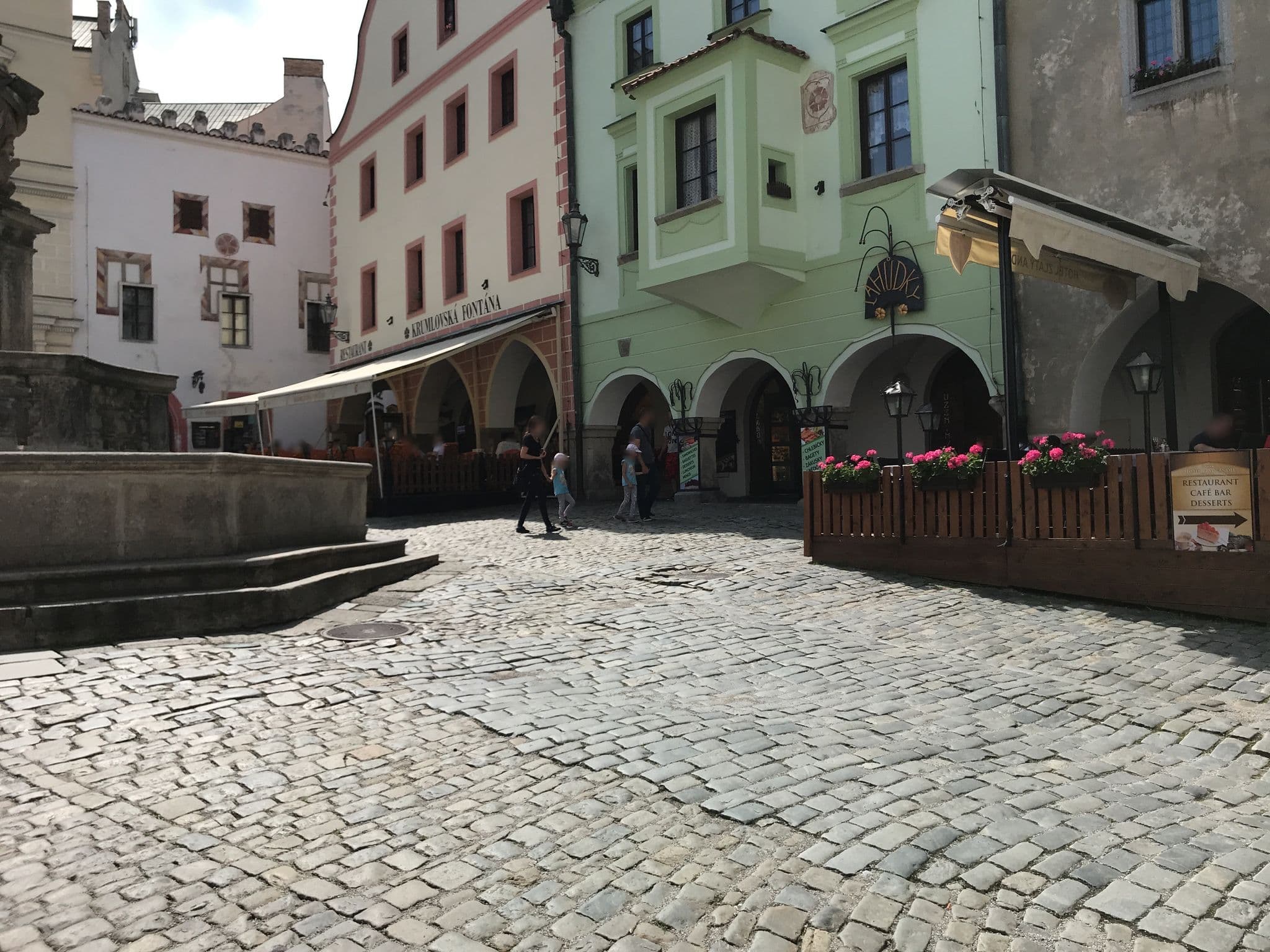Street view near Hotel Zlatý Anděl, Český Krumlov — © miguel_andrade (CC BY-SA · Mapillary)