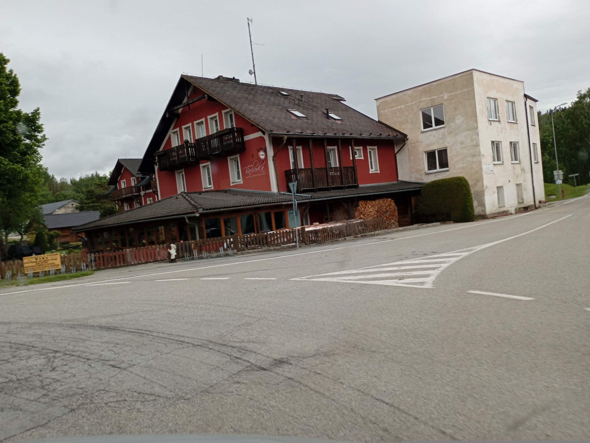 Street view near Hotel Albatros, Frymburk — © atze02 (CC BY-SA · Mapillary)