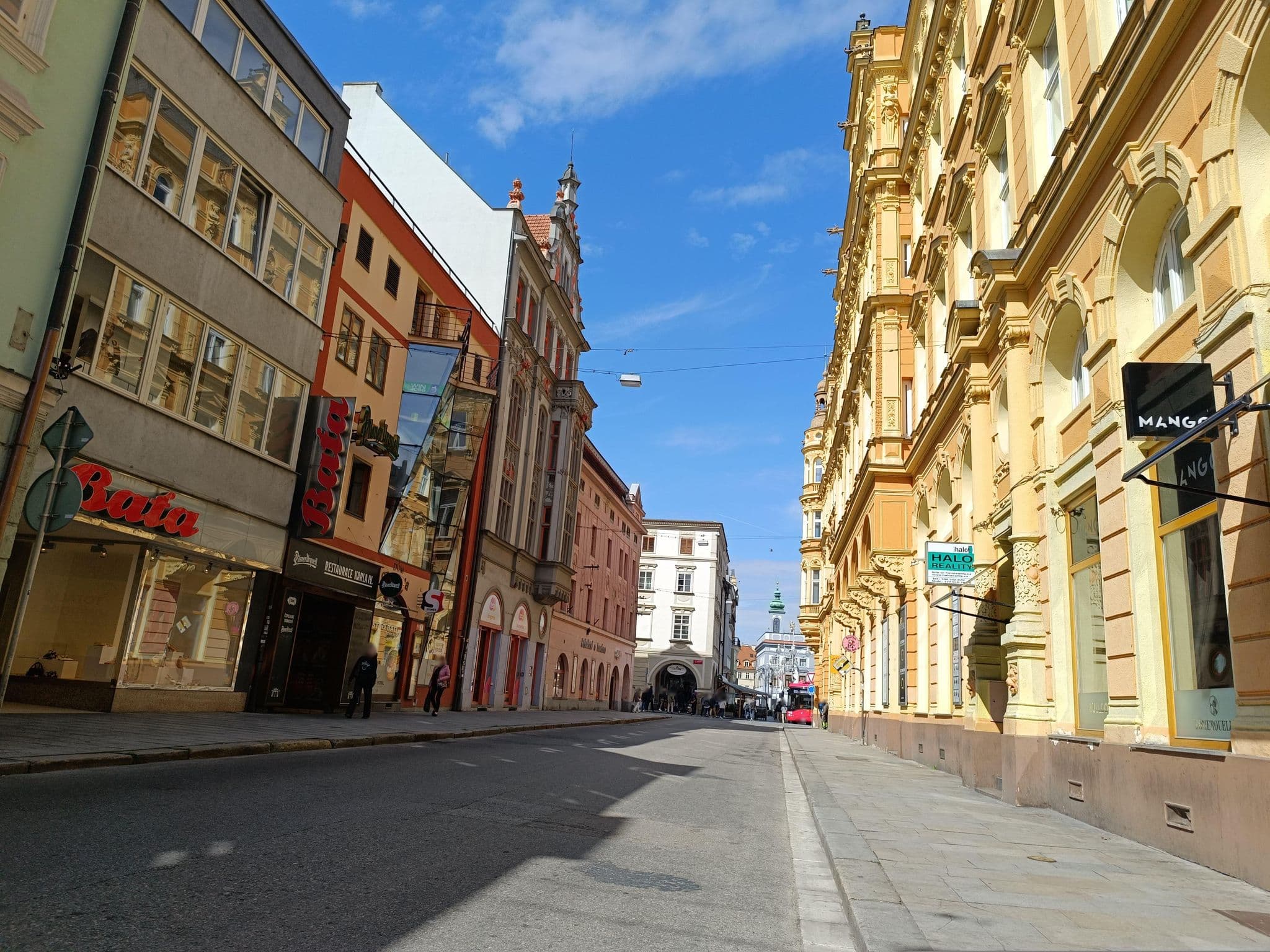 Street view near Hotel Malý Pivovar, České Budějovice — © Duro (CC BY-SA · Mapillary)