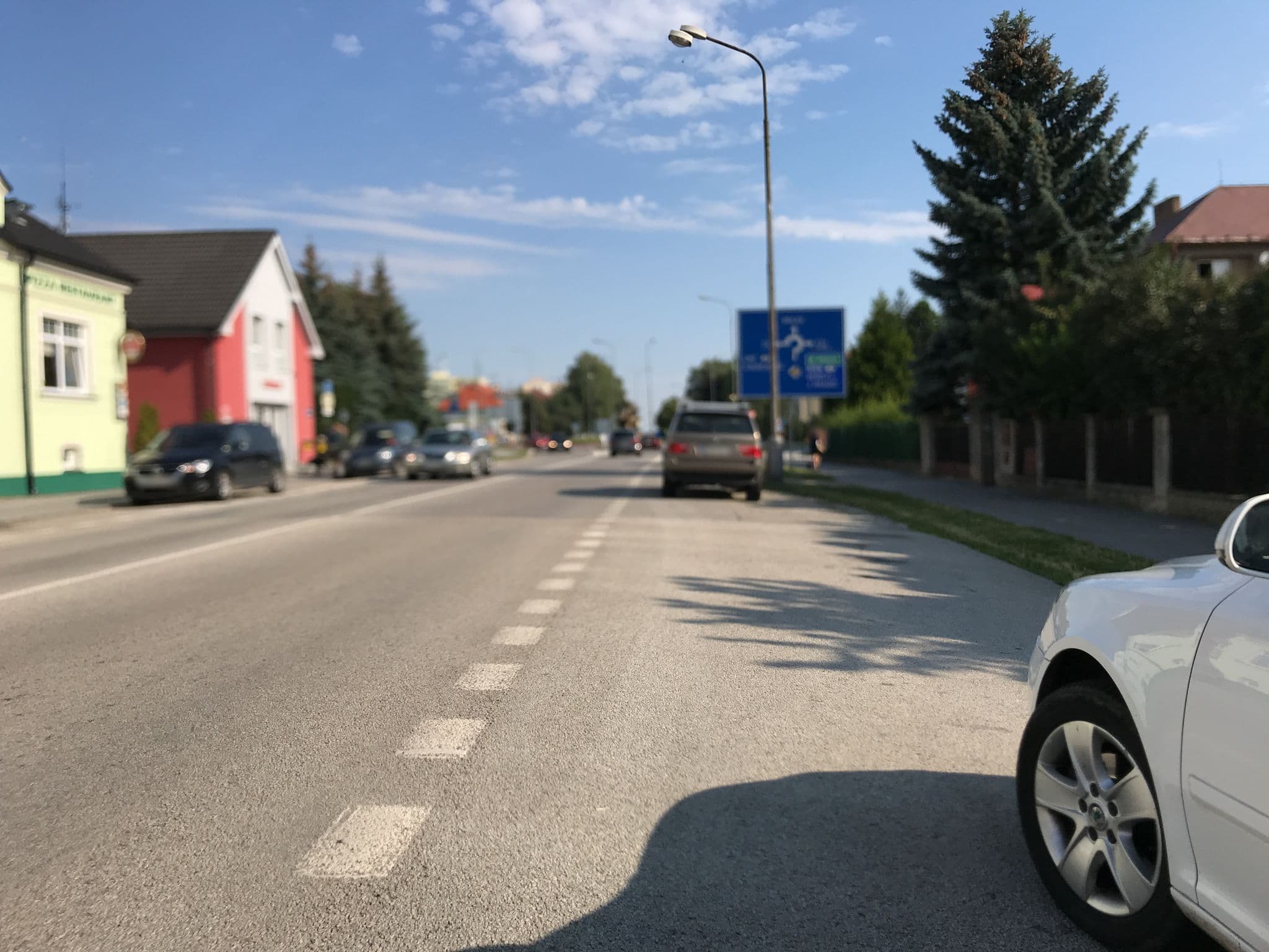 Street view near Oregano restaurace & penzion, Třeboň — © miguel_andrade (CC BY-SA · Mapillary)