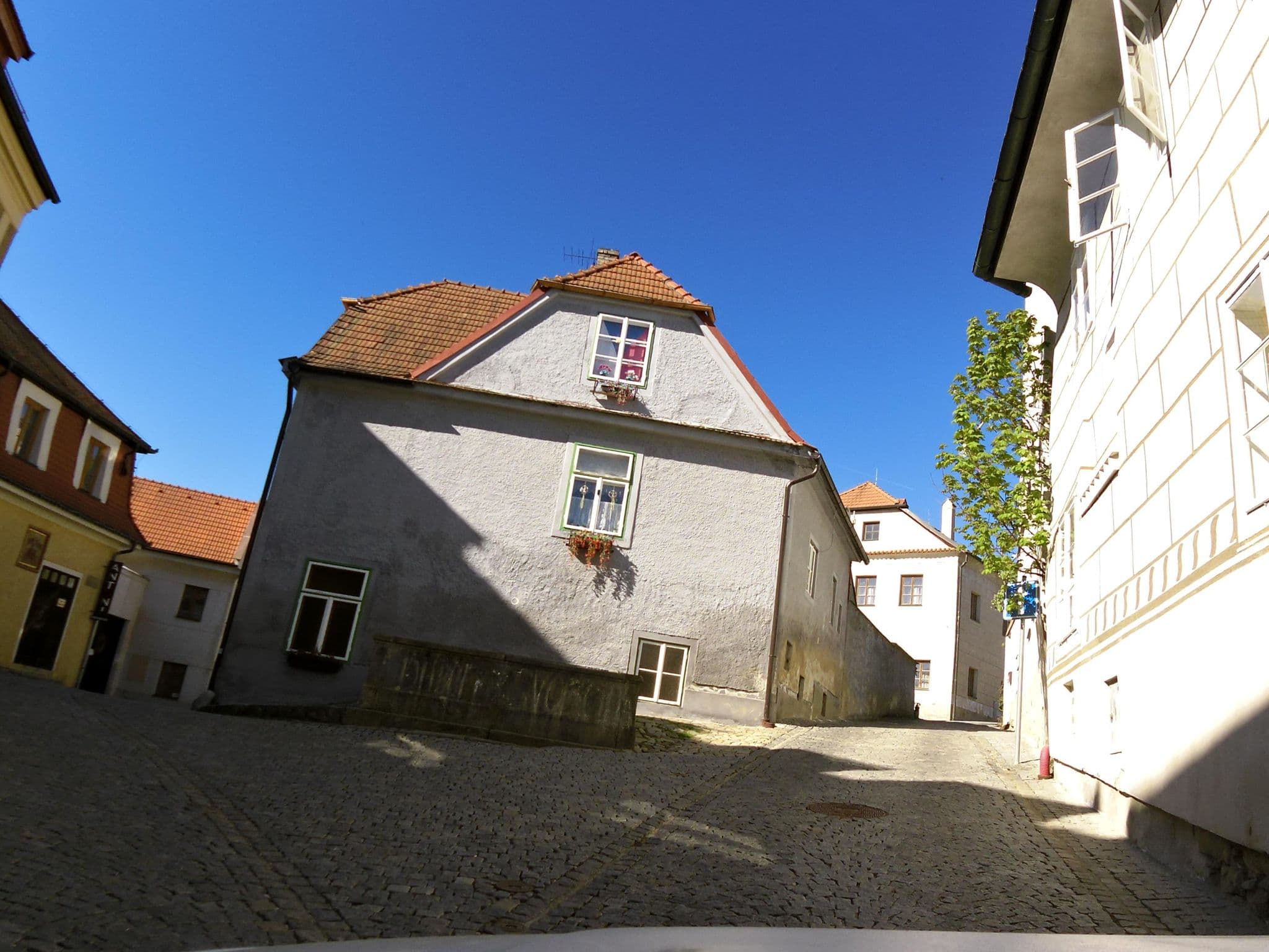 Street view near Penzion Athanor, Český Krumlov — © fell3 (CC BY-SA · Mapillary)