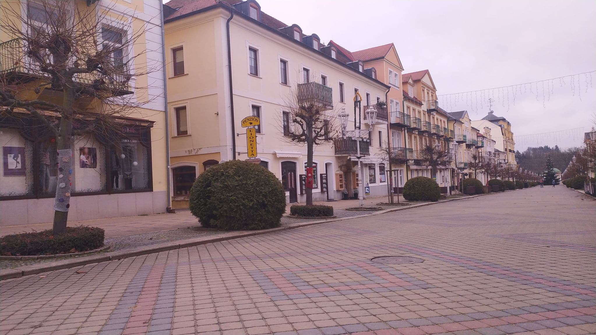 Street view near Pension Lionetta, Františkovy Lázně — © mrowka (CC BY-SA · Mapillary)