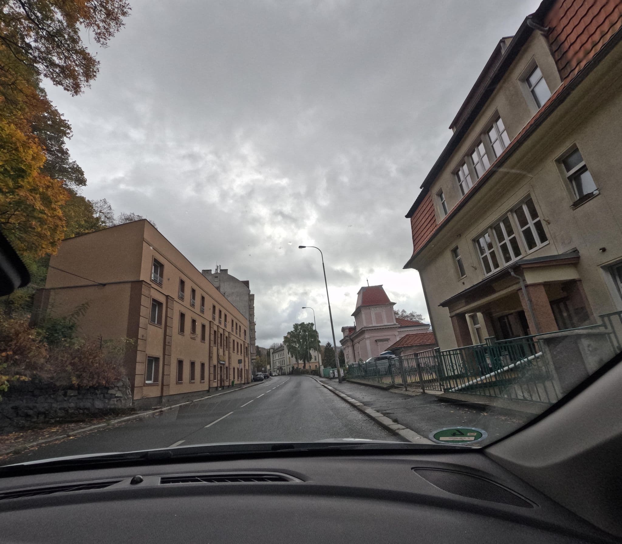 Street view near Apartmán Irena, Karlovy Vary — © chuck (CC BY-SA · Mapillary)
