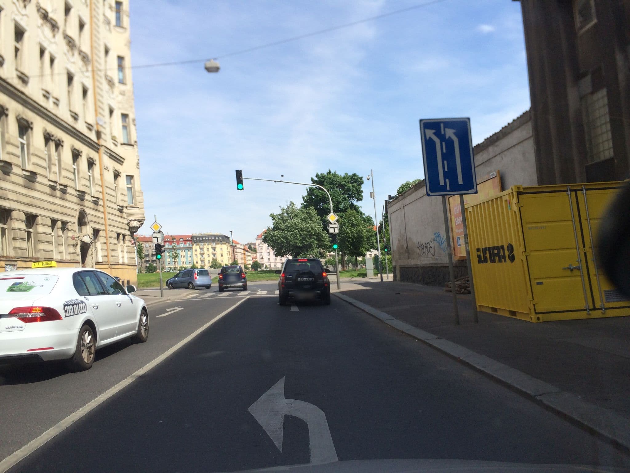 Street view near Orco Riverside, Smíchov — © zbycz (CC BY-SA · Mapillary)
