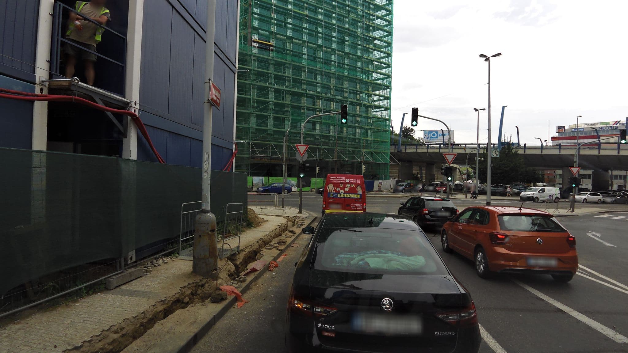 Street view near Residence My Mozart, Smíchov — © czmrtn (CC BY-SA · Mapillary)