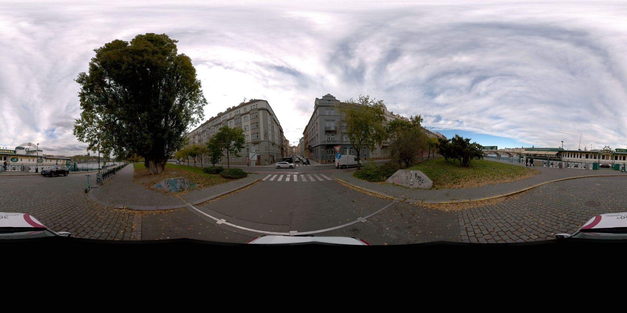 Street view near Hotel Golf C-wing, Smíchov — © jeffreymartin (CC BY-SA · Mapillary)