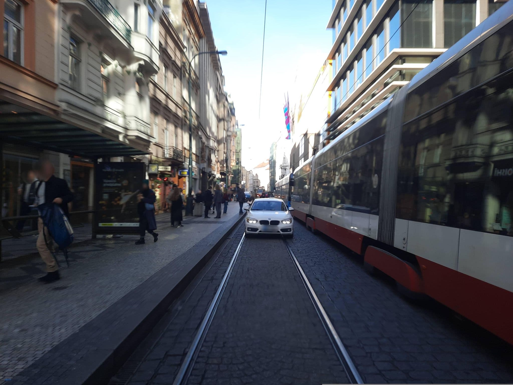 Street view near 프라하 비하인드 민박, Nové Město — © ondrejlopatka (CC BY-SA · Mapillary)