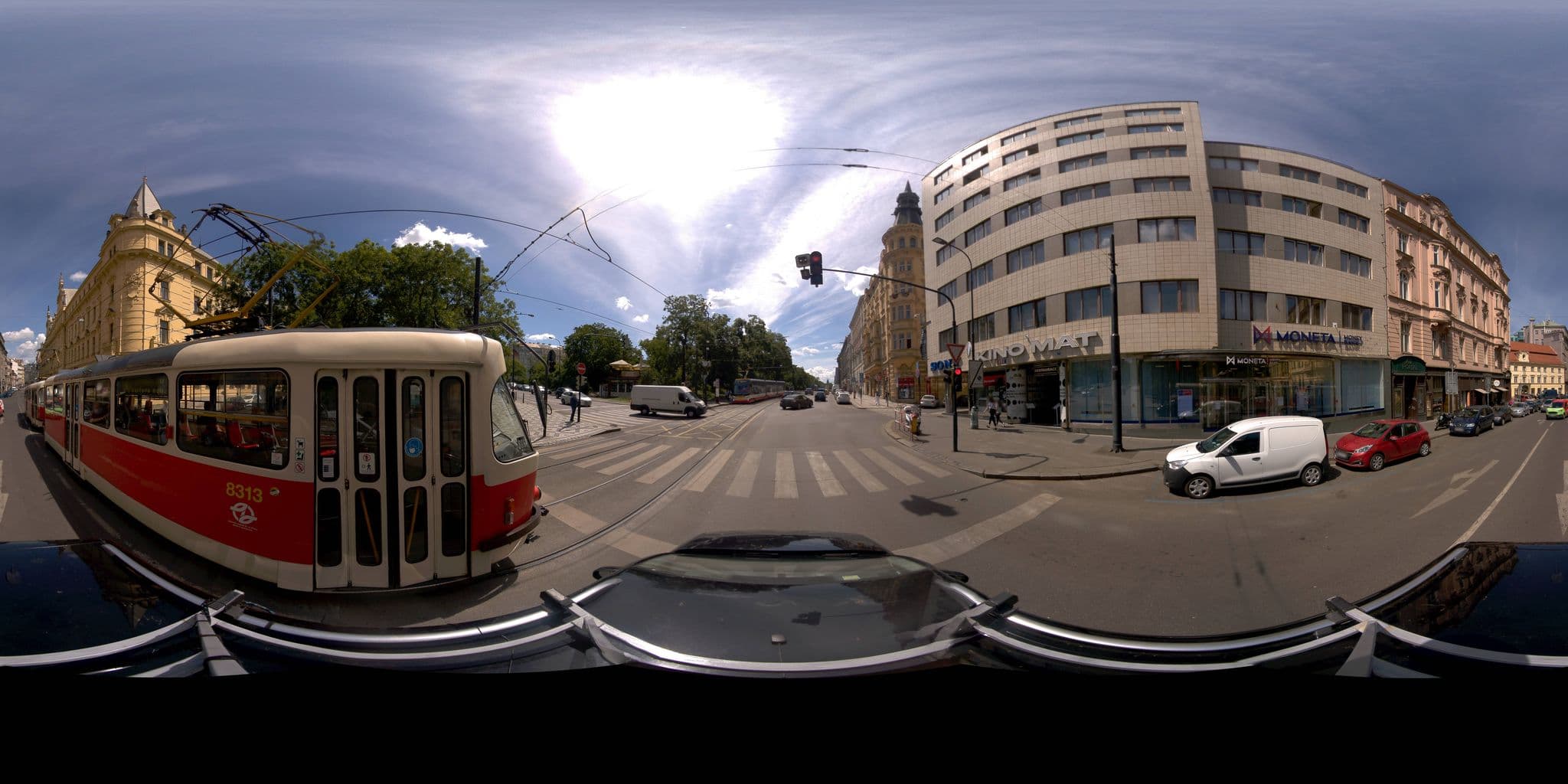 Street view near Castle View Apartments, Nové Město — © jeffreymartin (CC BY-SA · Mapillary)