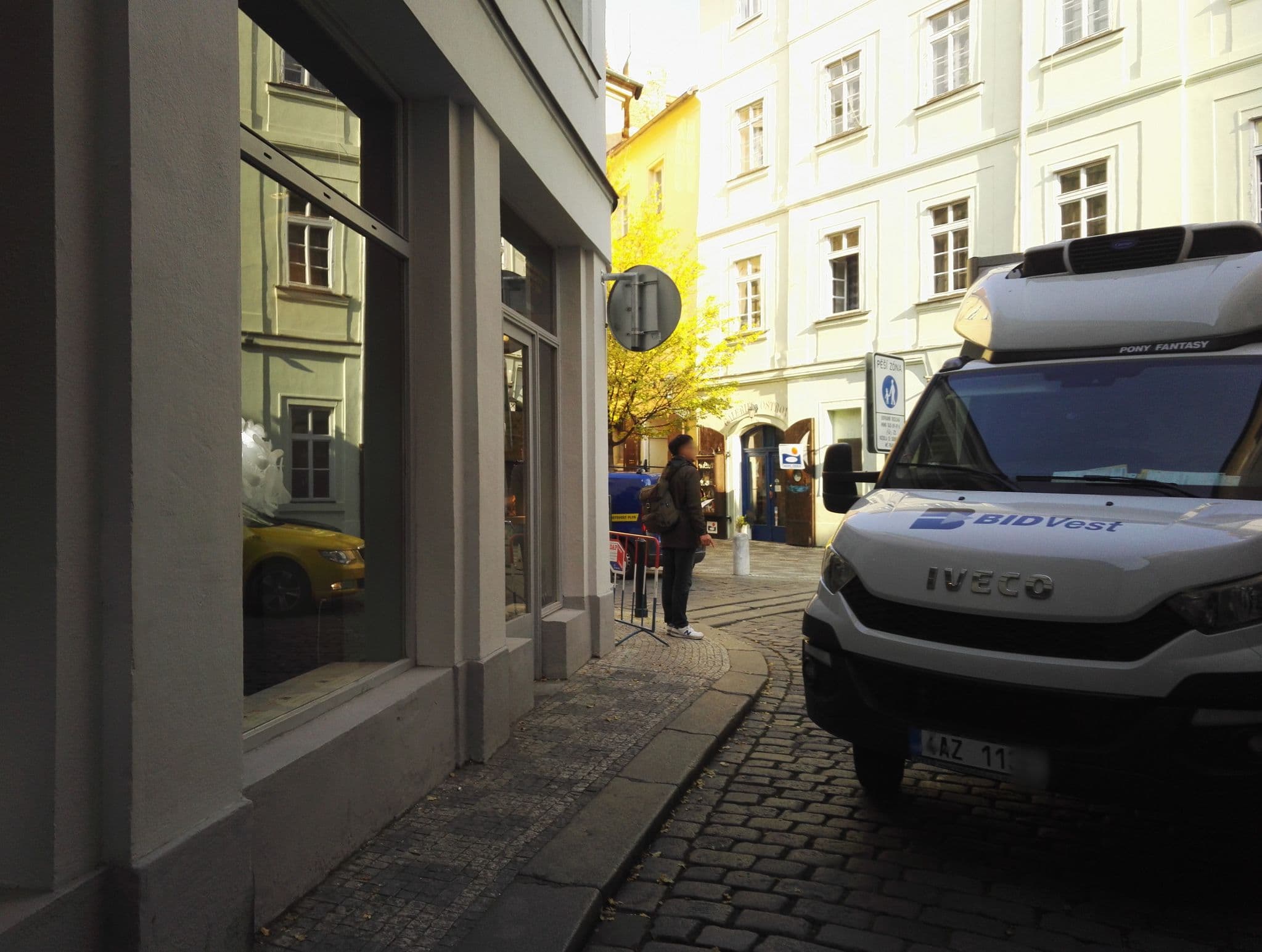 Street view near At The Old Lady, Prague — © aceini (CC BY-SA · Mapillary)