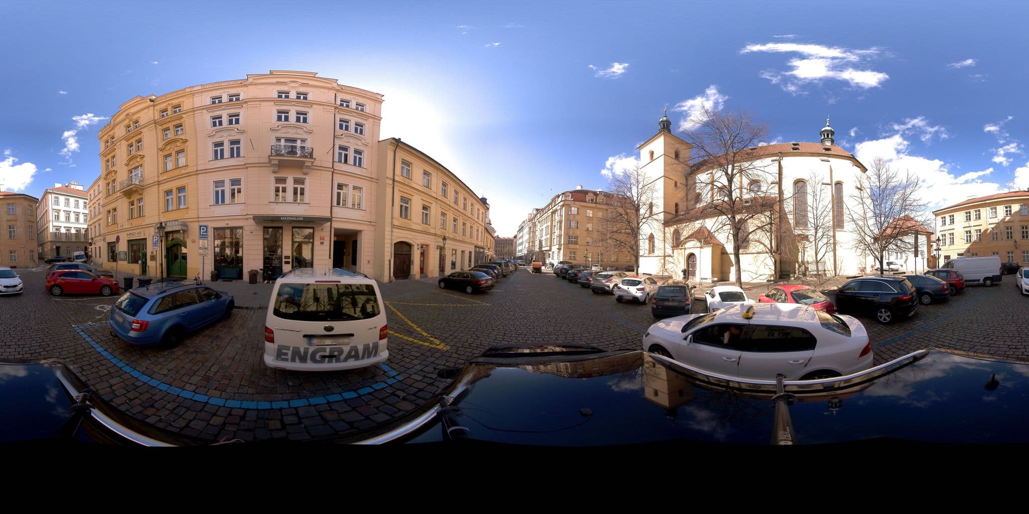 Street view near Room in Center of Old Town, Prague — © jeffreymartin (CC BY-SA · Mapillary)