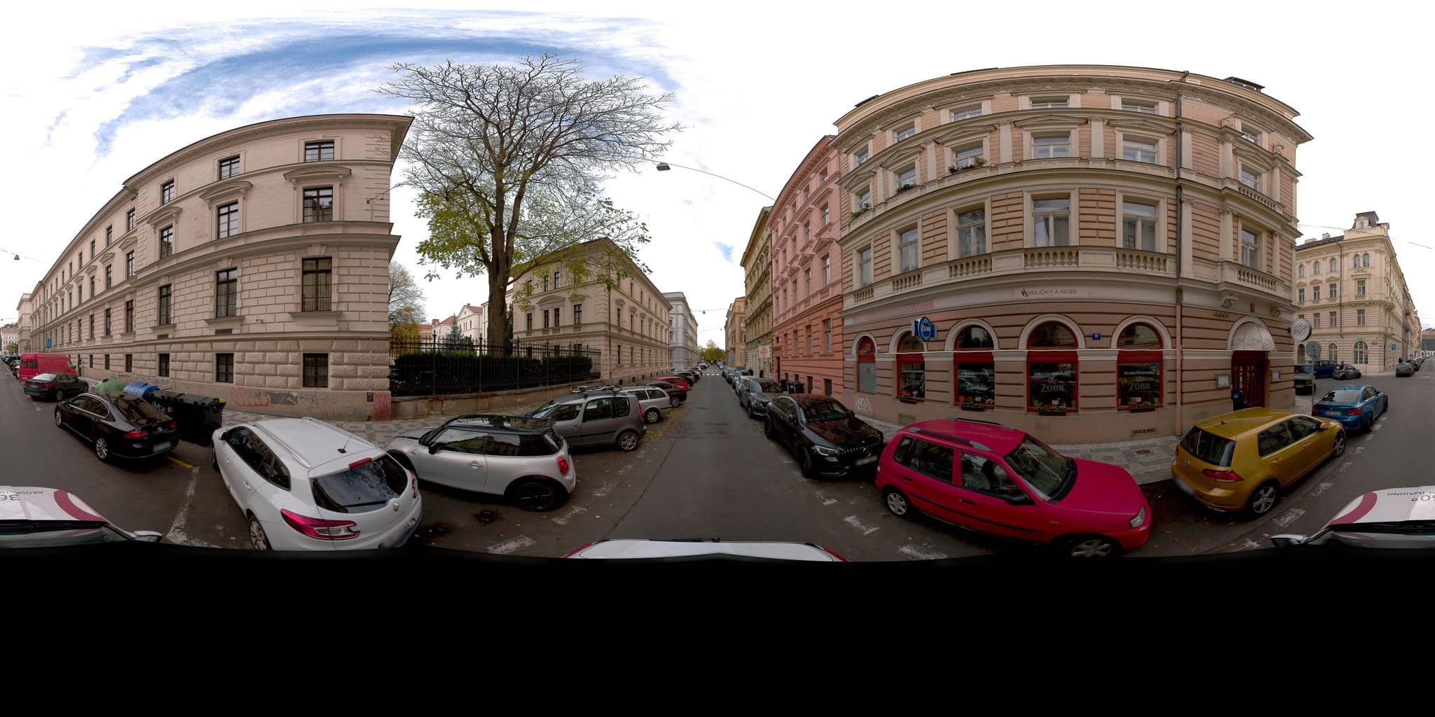 Street view near City Apartment, Smíchov — © jeffreymartin (CC BY-SA · Mapillary)