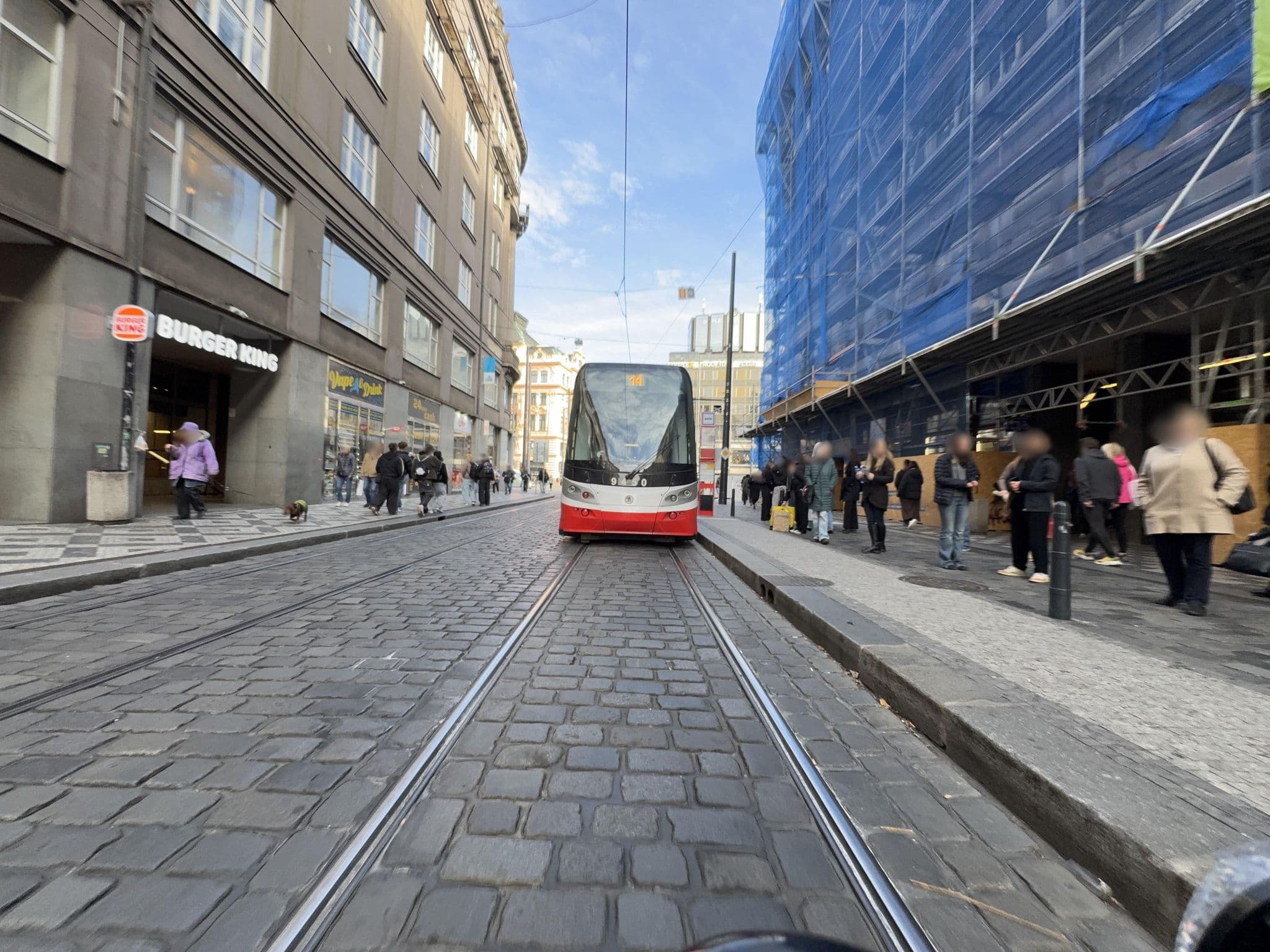 Street view near Ludek Apartments, Nové Město — © ondrejlopatka (CC BY-SA · Mapillary)