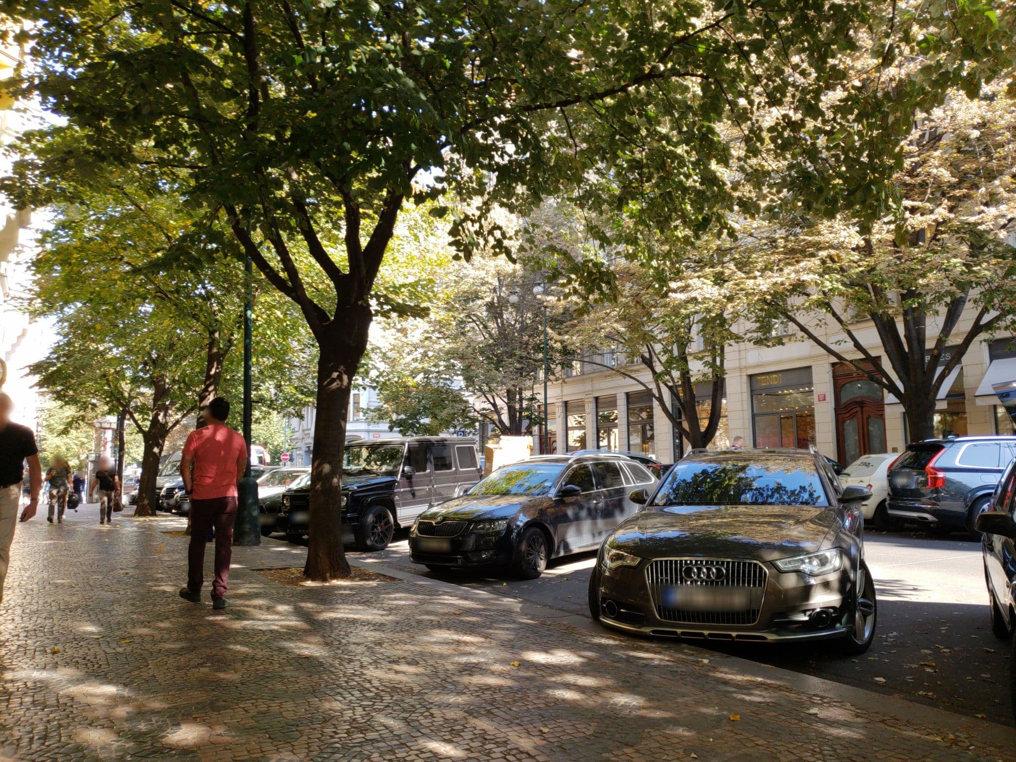 Street view near Smack In The Centre, Prague — © mapfool (CC BY-SA · Mapillary)