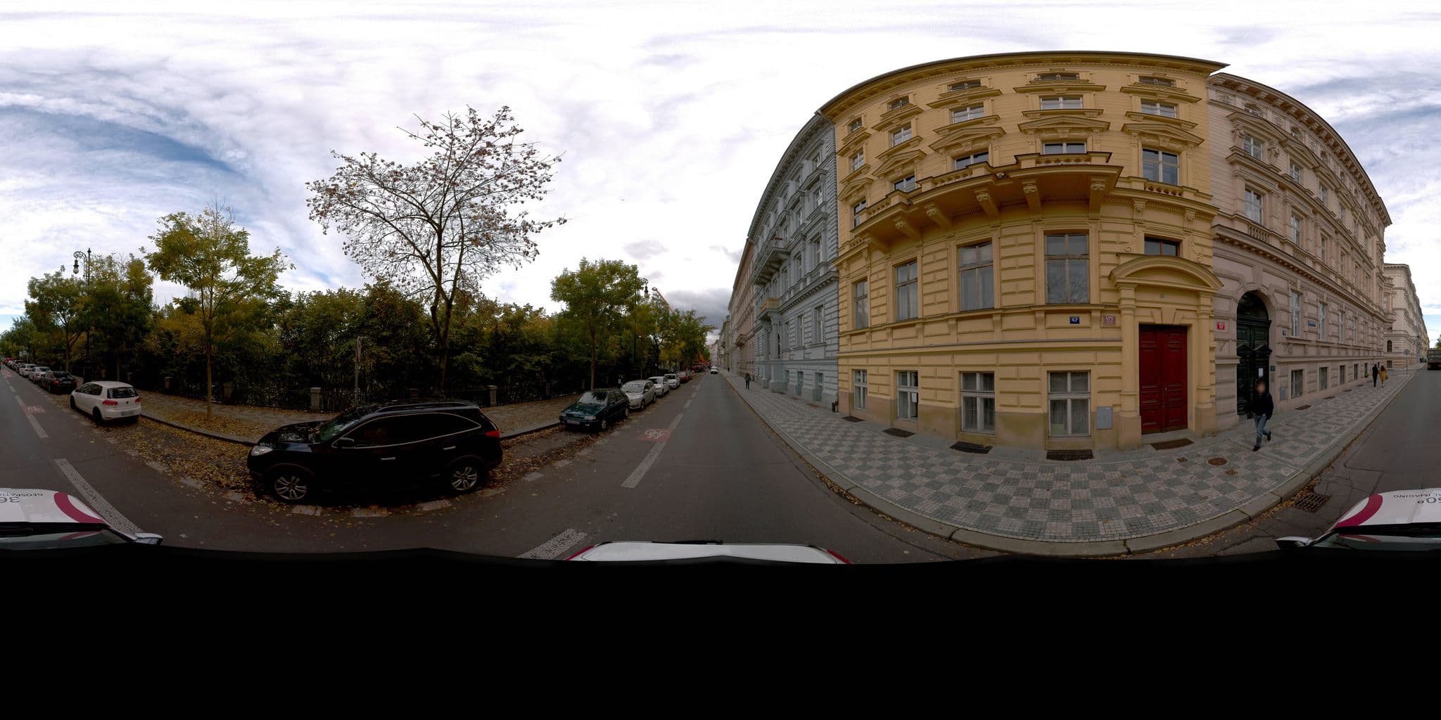 Street view near PVH Charming Flats Janackovo, Smíchov — © jeffreymartin (CC BY-SA · Mapillary)