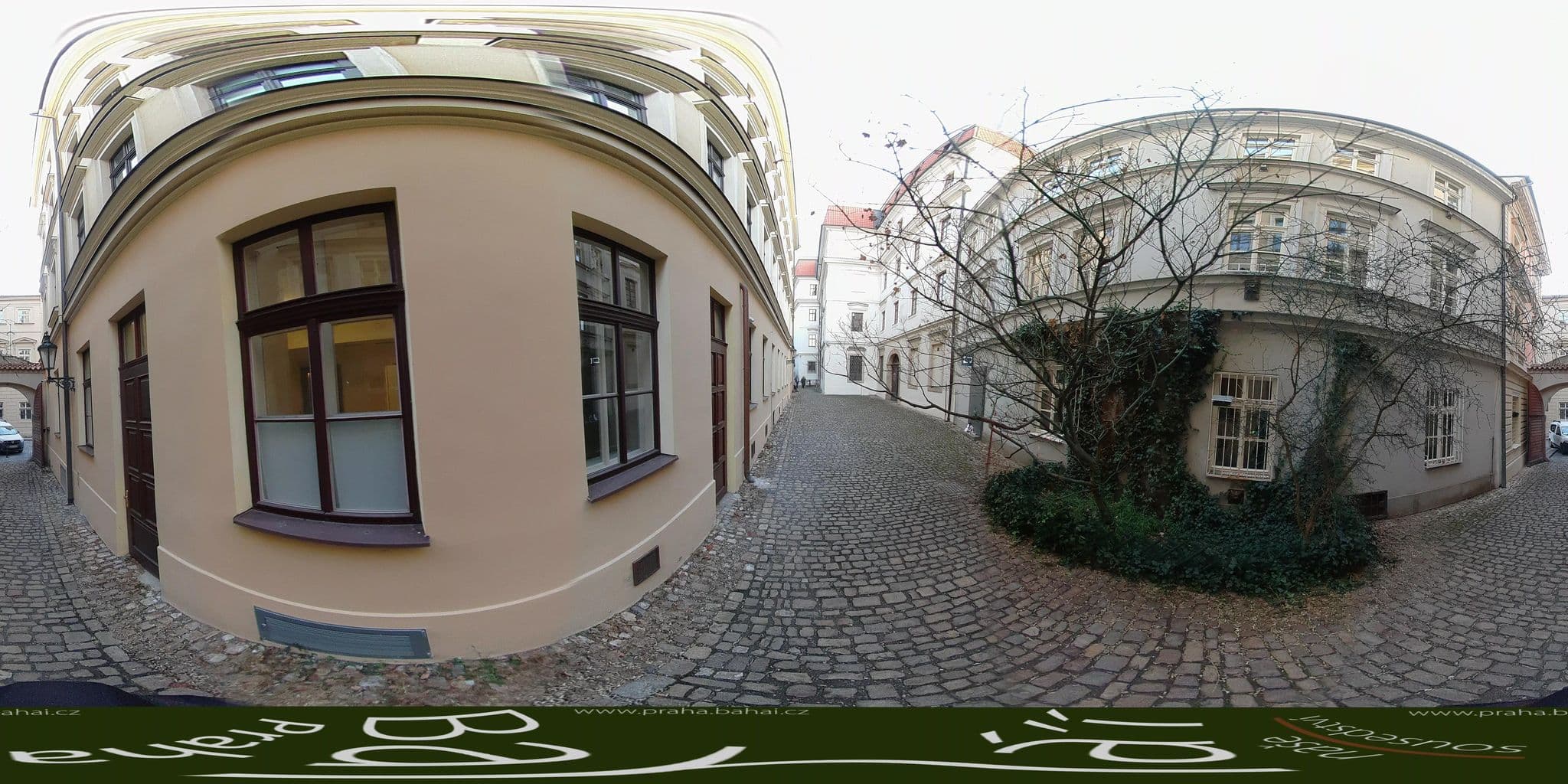 Street view near Retezova Apartments, Prague — © Bahai_Praha (CC BY-SA · Mapillary)