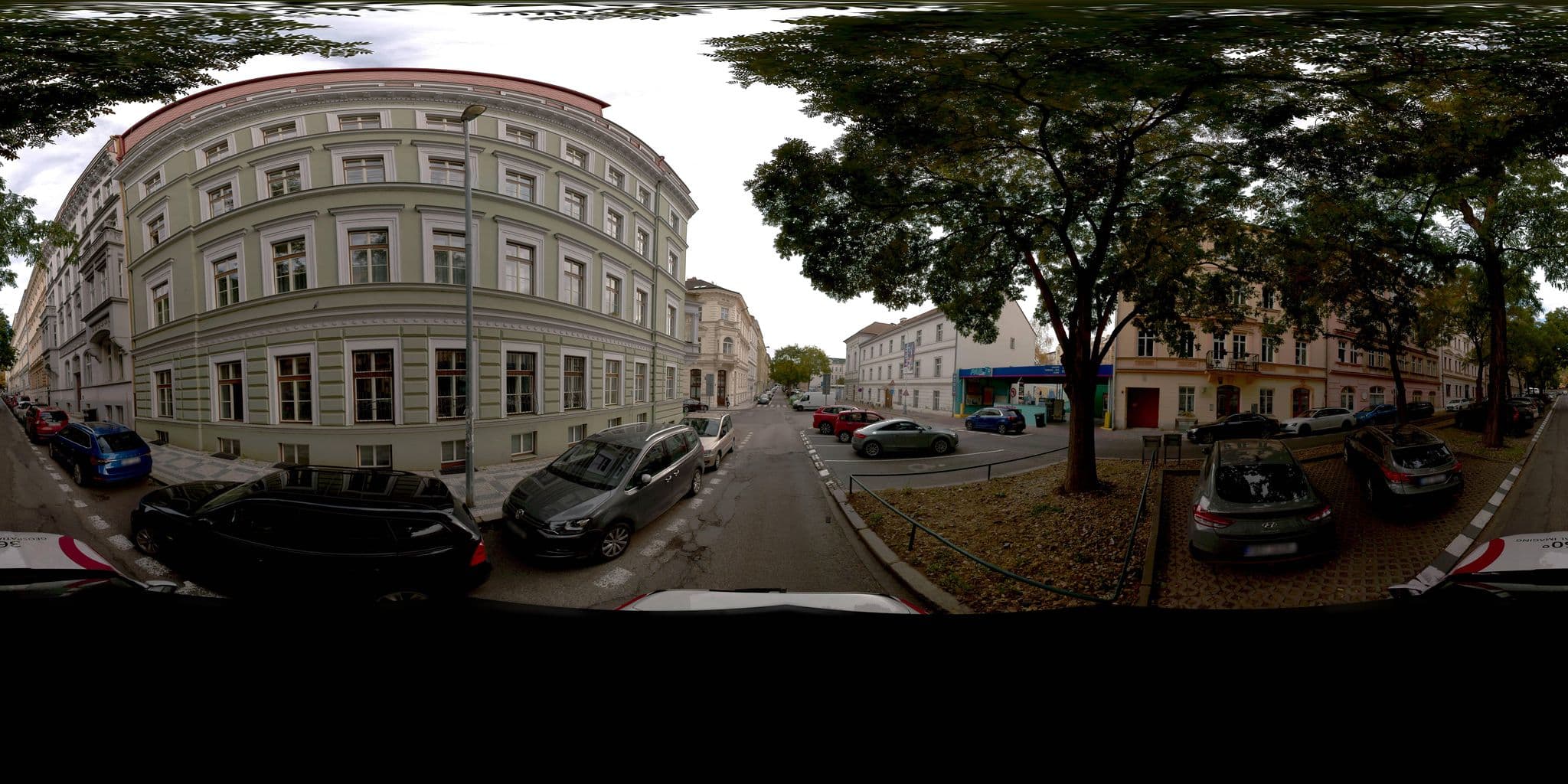 Street view near Residence Drtinova, Smíchov — © jeffreymartin (CC BY-SA · Mapillary)