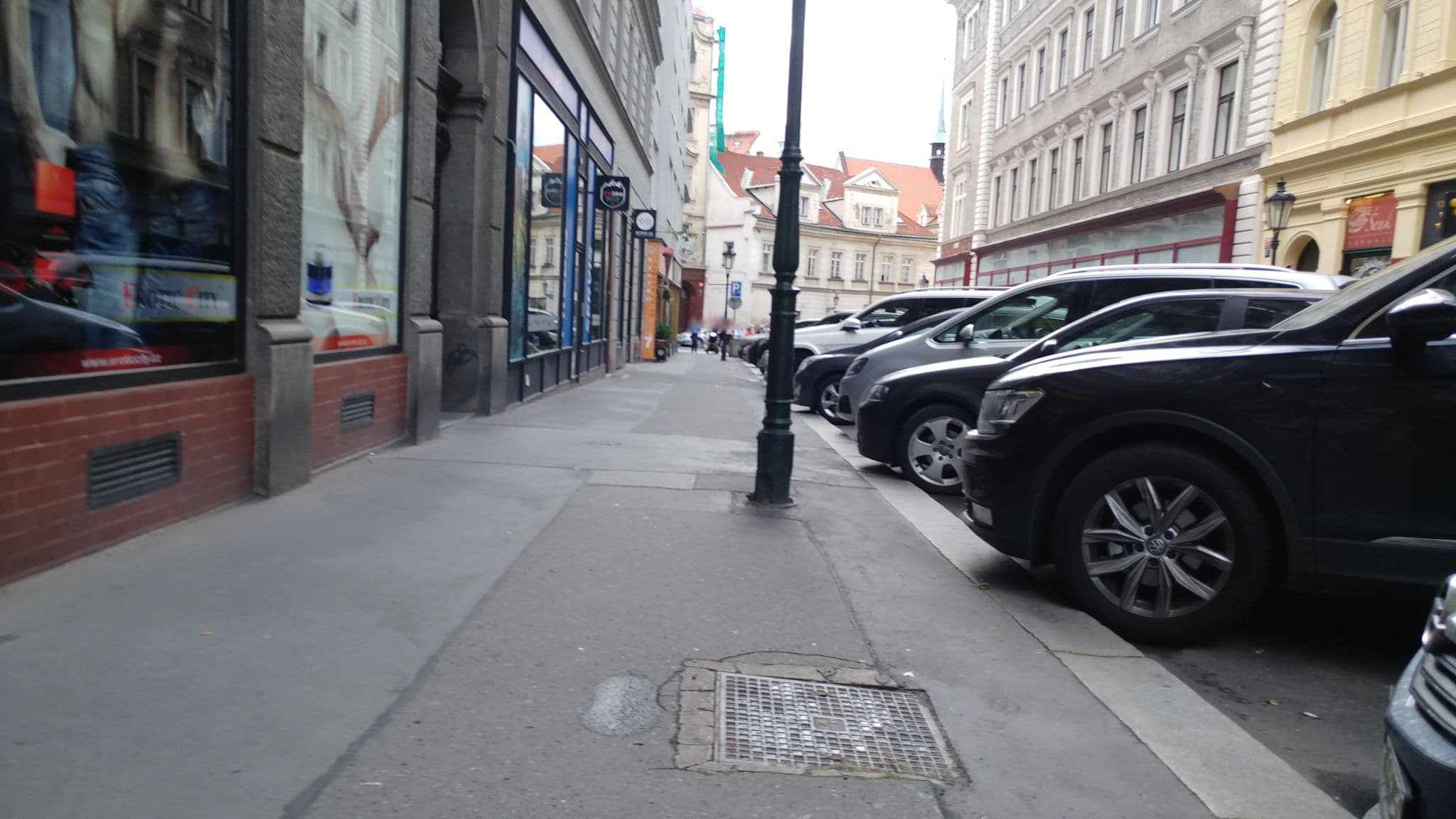 Street view near Boris' apartments Old Town Square, Prague — © pbb (CC BY-SA · Mapillary)