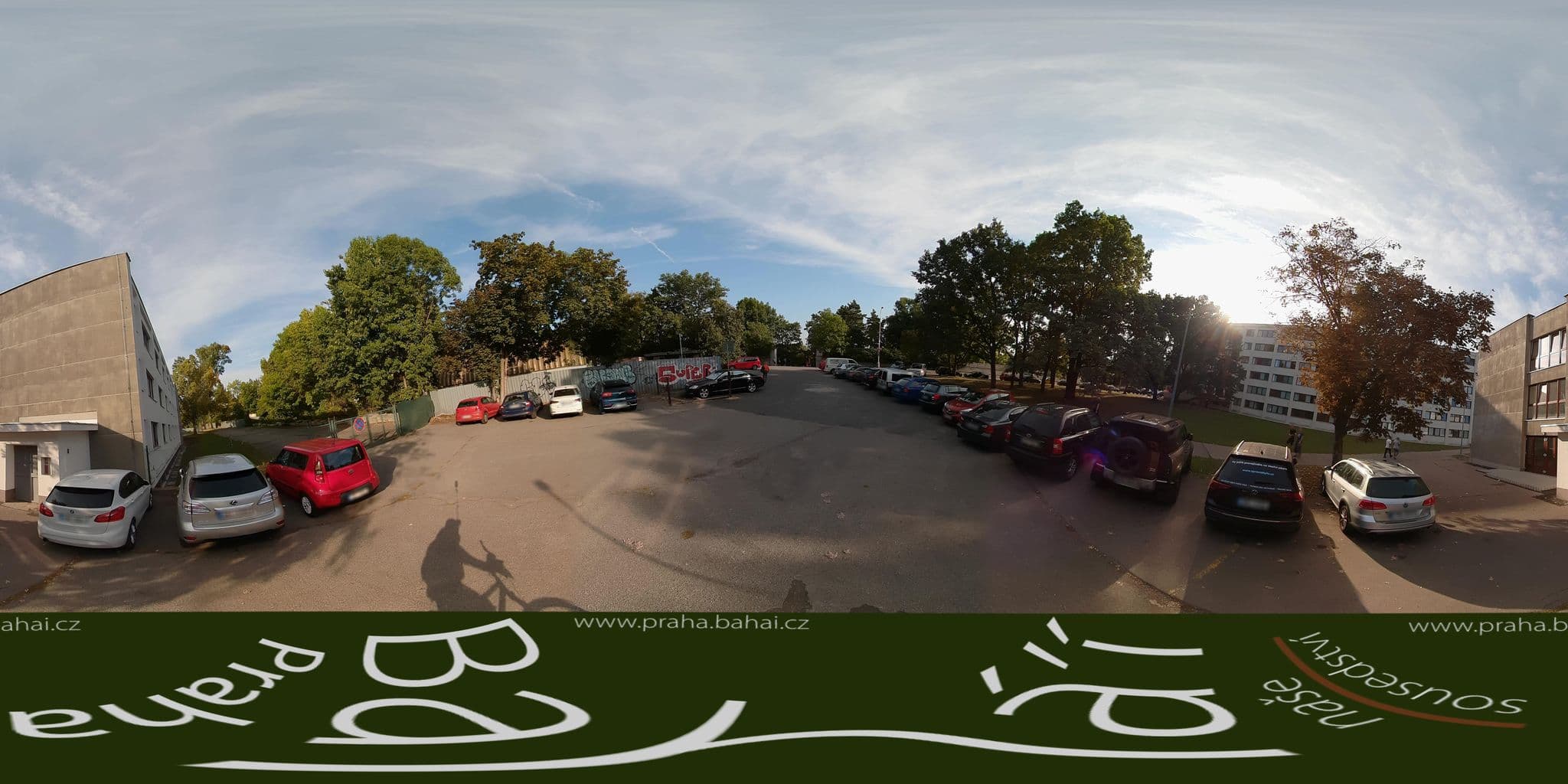 Street view near Hostel Strahov, Smíchov — © Bahai_Praha (CC BY-SA · Mapillary)