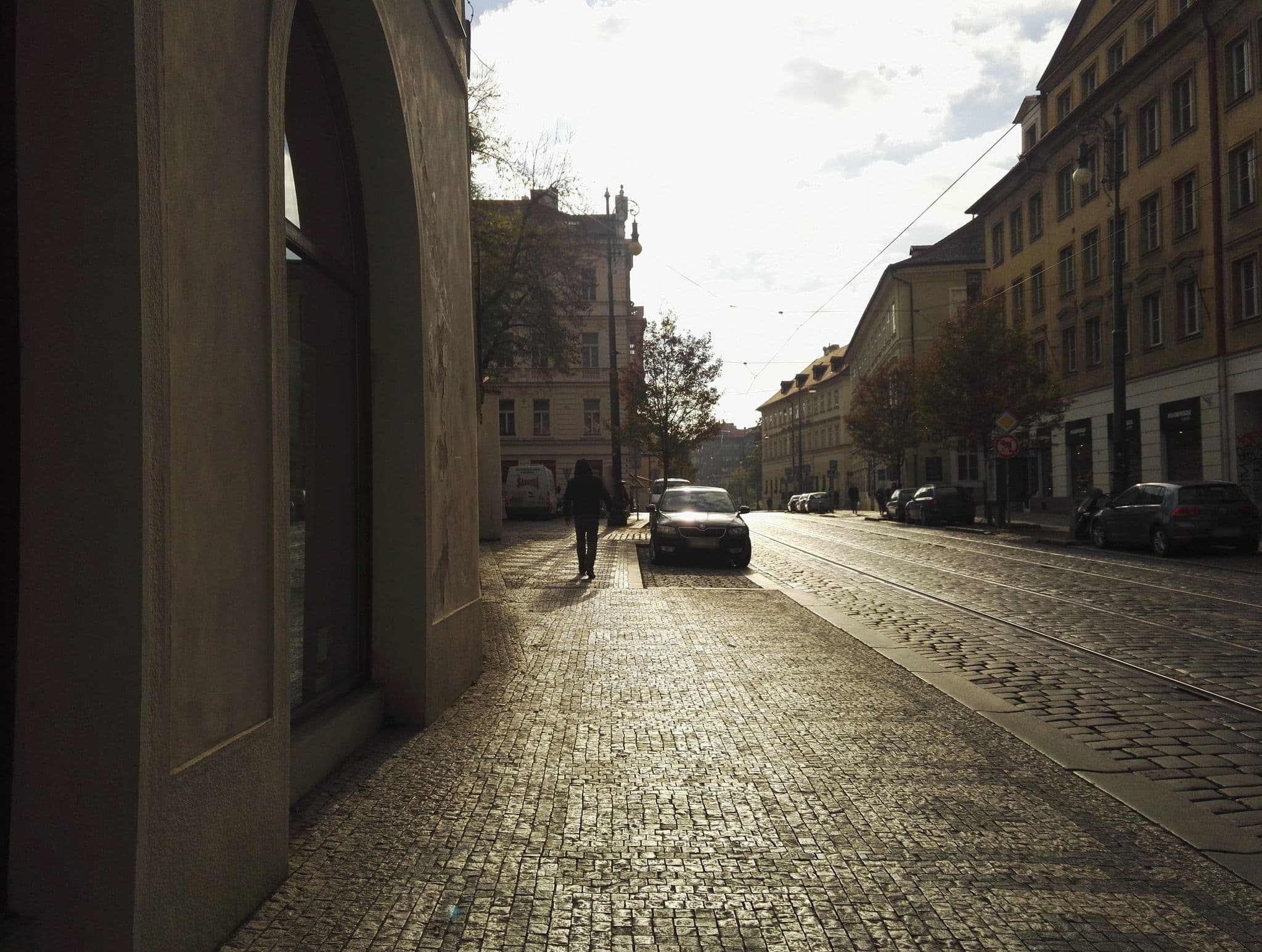 Street view near Prague Castle Apartments by Pawlansky, Malá Strana — © aceini (CC BY-SA · Mapillary)
