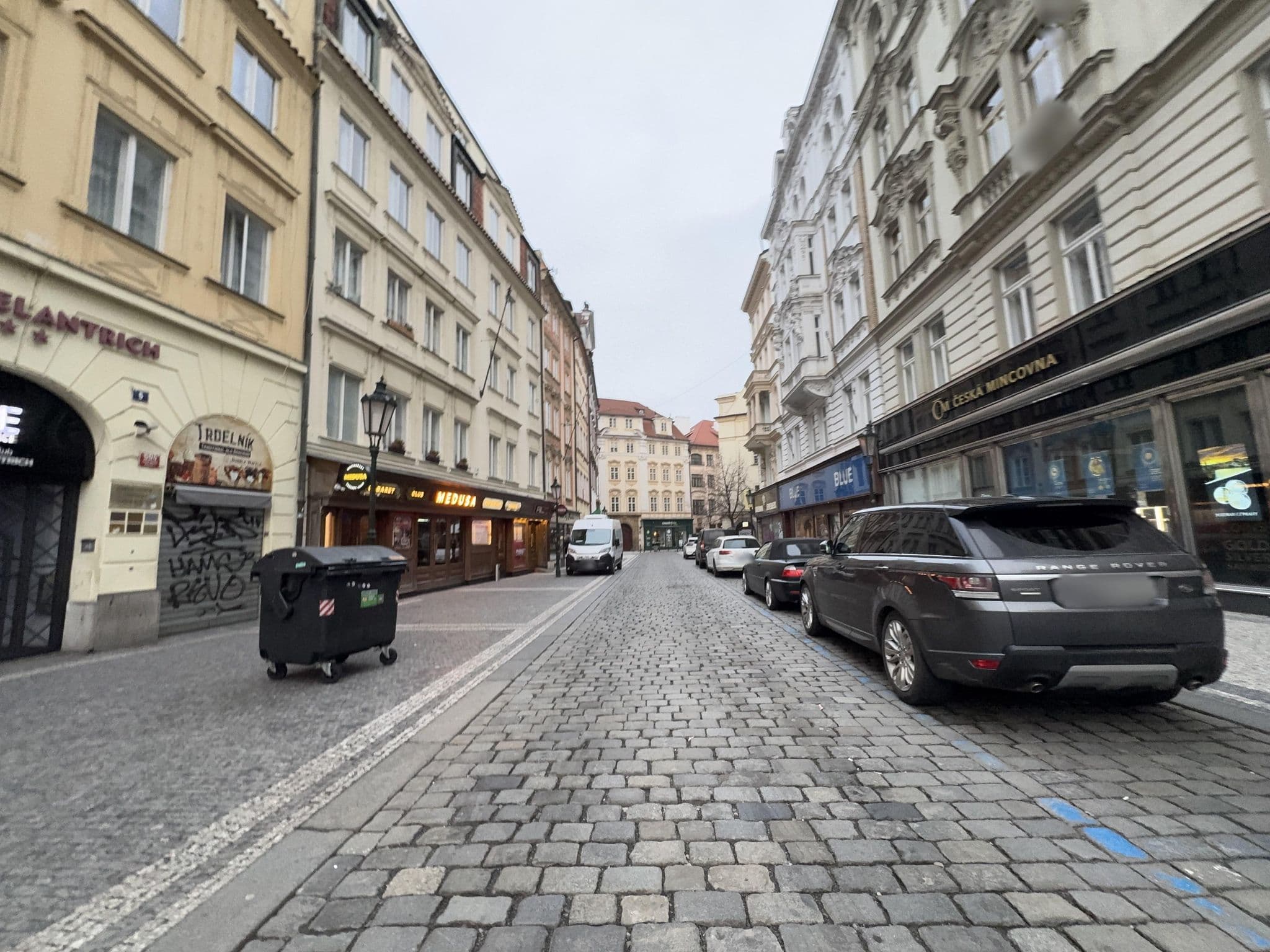 Street view near Havelska 21, Prague — © ondrejlopatka (CC BY-SA · Mapillary)