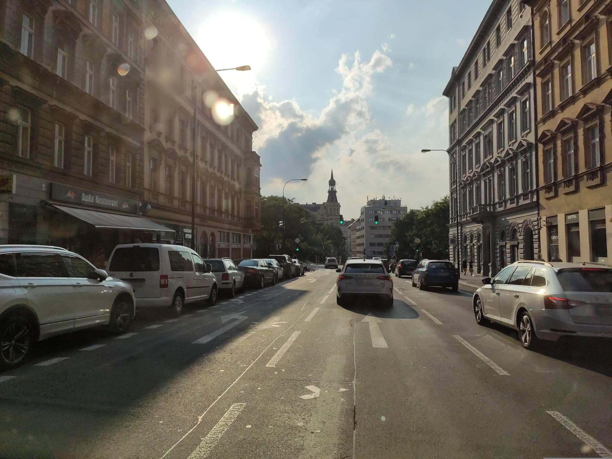 Street view near Ariadne Night Club, Nové Město — © martinpoljak (CC BY-SA · Mapillary)
