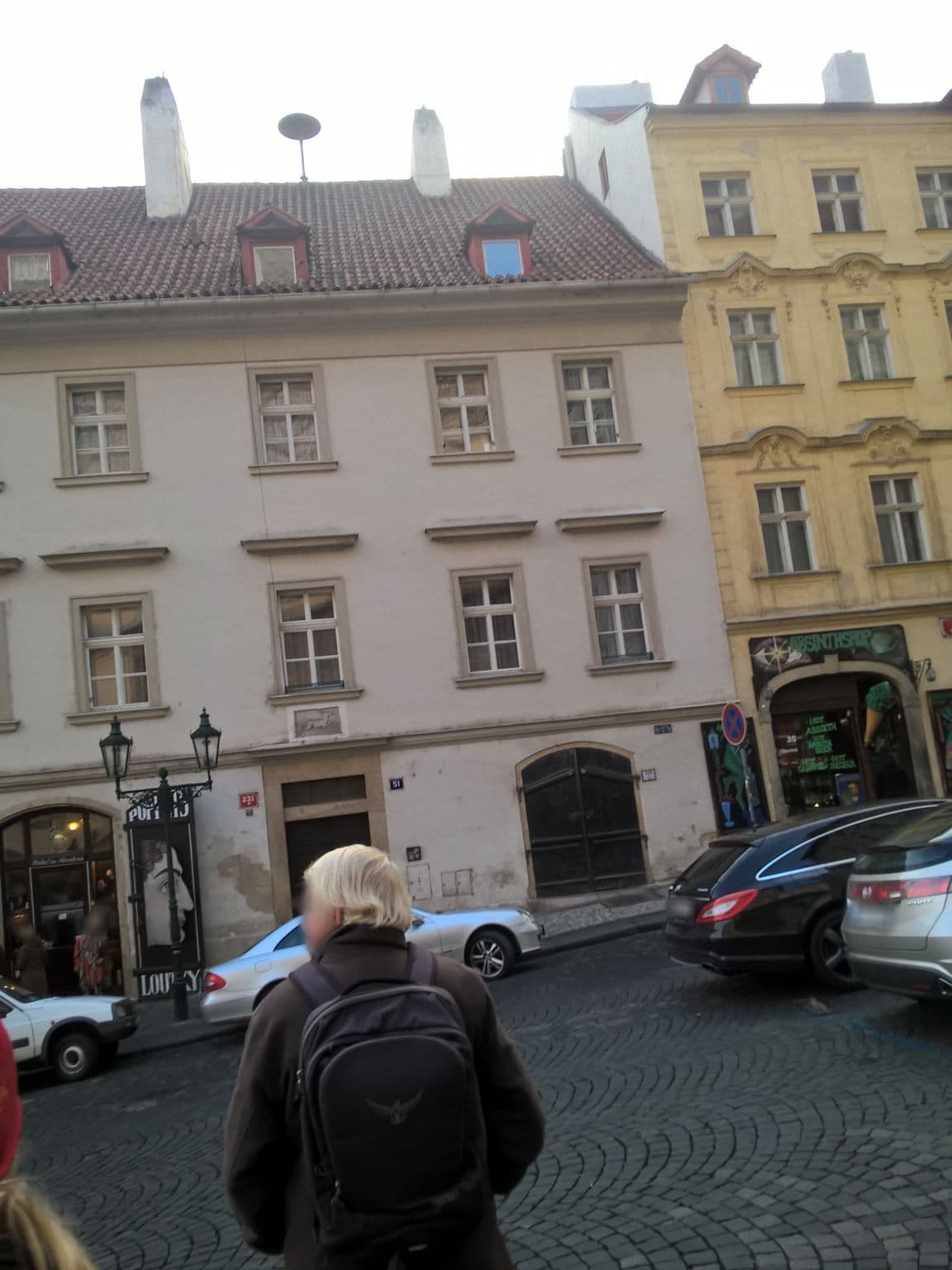Street view near Acc-Nifos Zlata Hvezda, Malá Strana — © pbb (CC BY-SA · Mapillary)