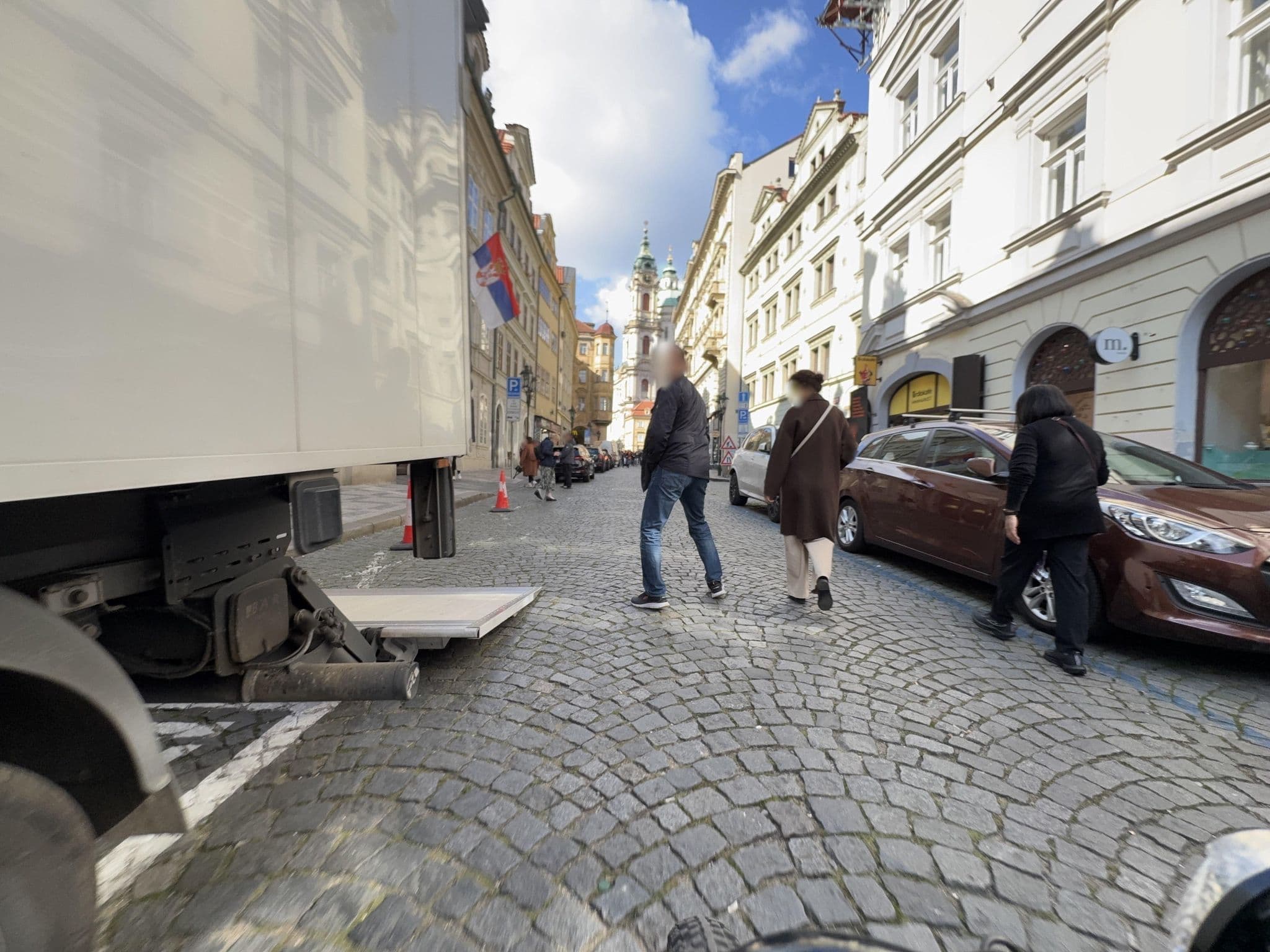 Street view near Waytostay, Malá Strana — © ondrejlopatka (CC BY-SA · Mapillary)