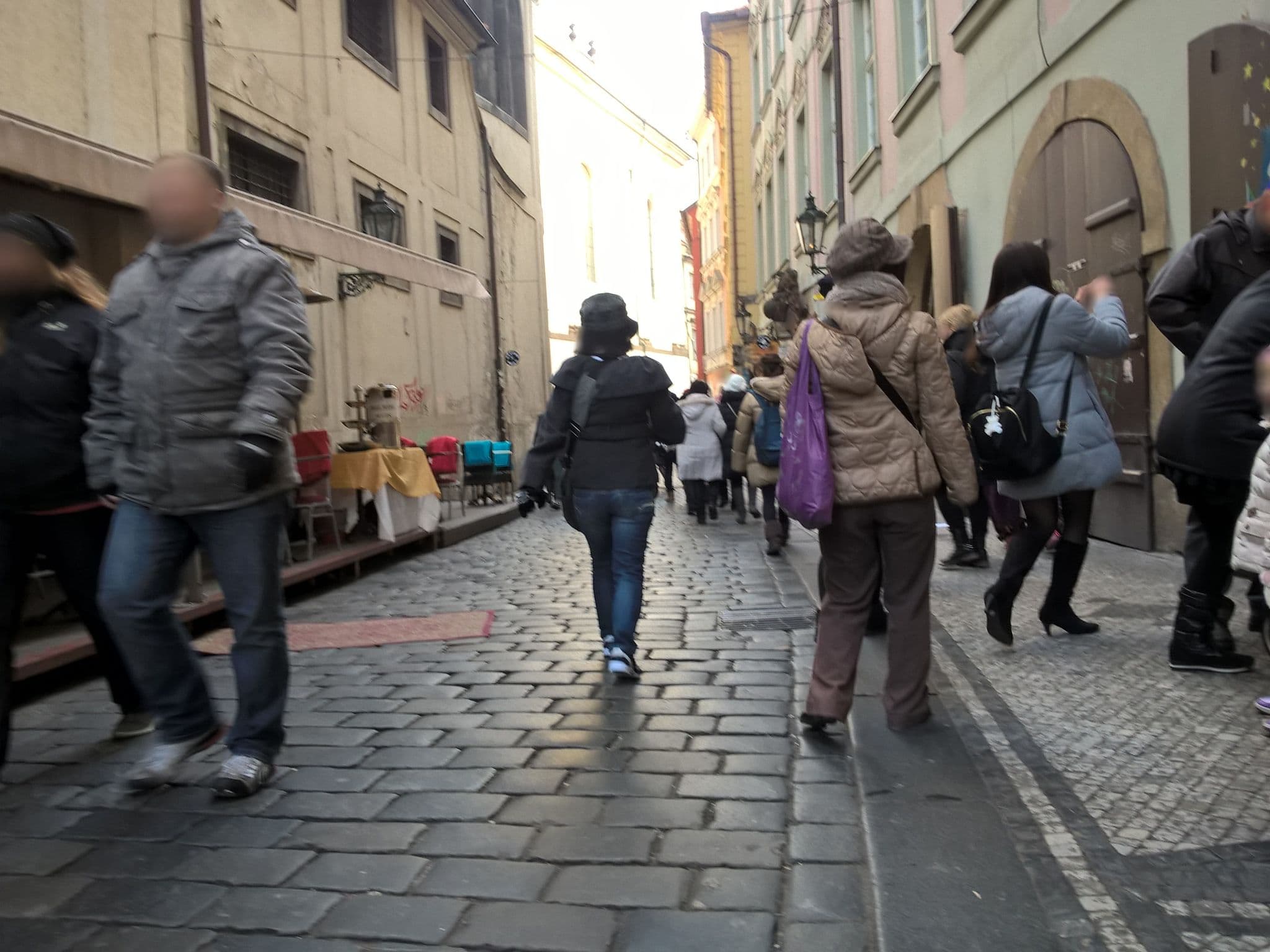 Street view near Residence Giovanni, Prague — © pbb (CC BY-SA · Mapillary)