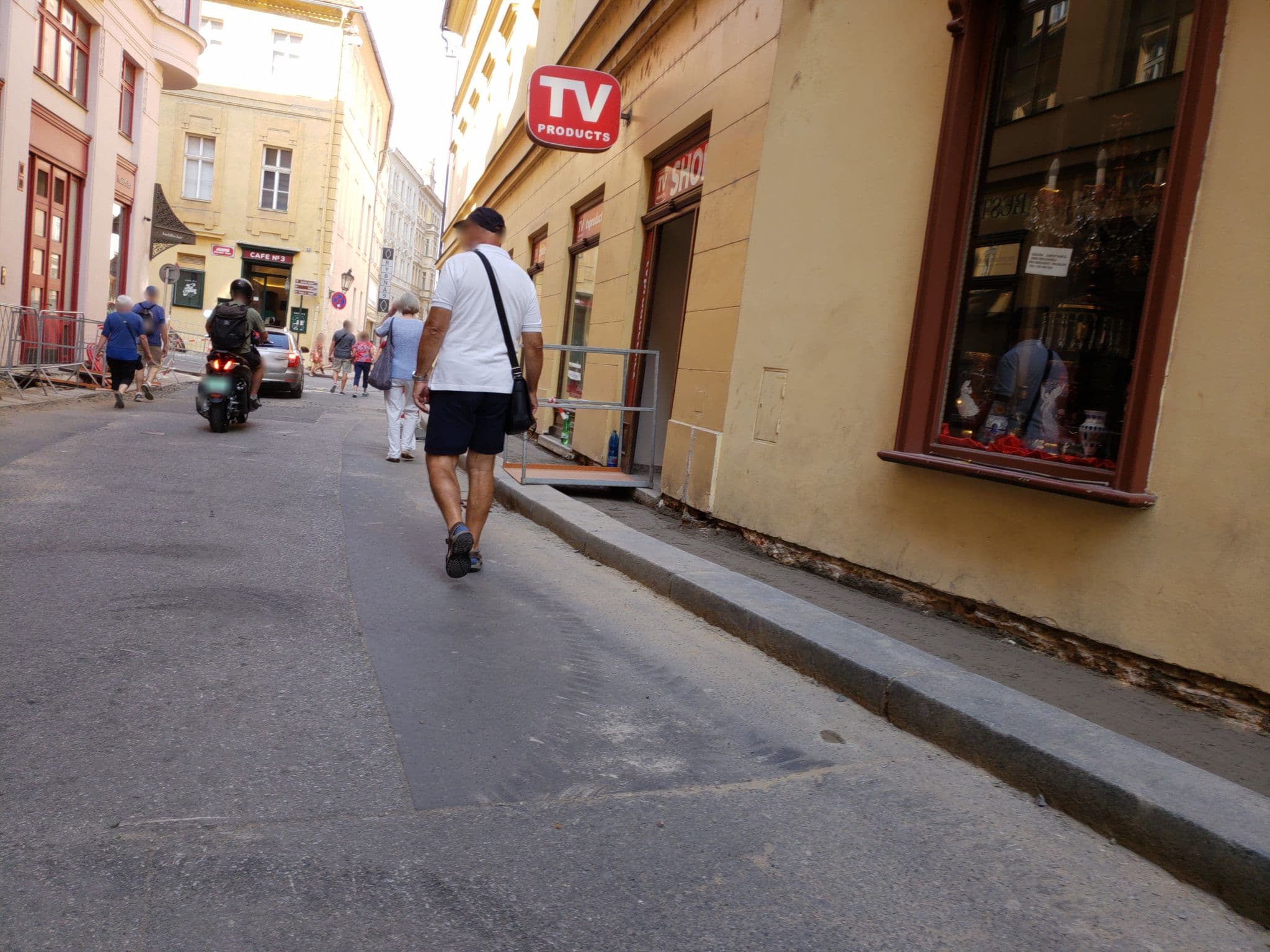 Street view near Apartment Jakubská 676, Prague — © mapfool (CC BY-SA · Mapillary)