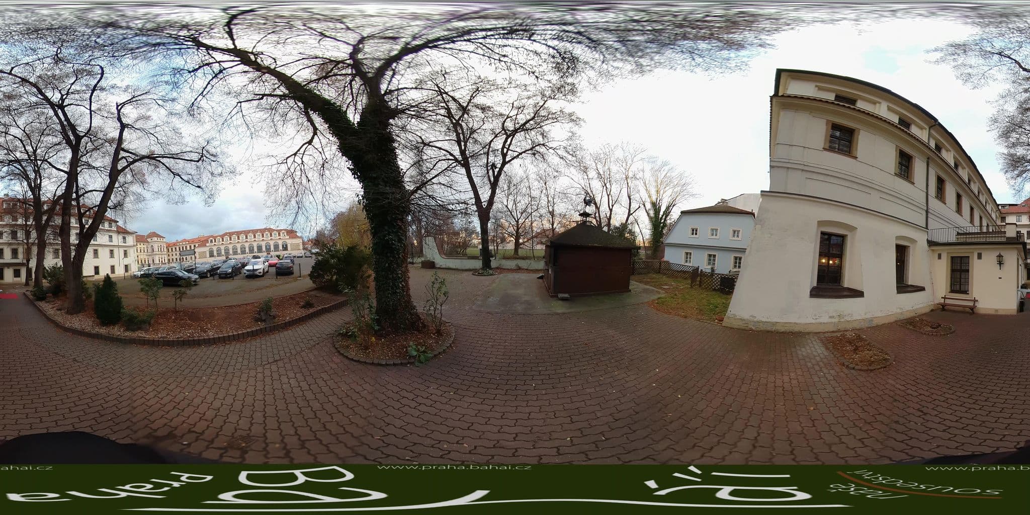 Street view near Sivek Hotel Kampa, Malá Strana — © Bahai_Praha (CC BY-SA · Mapillary)