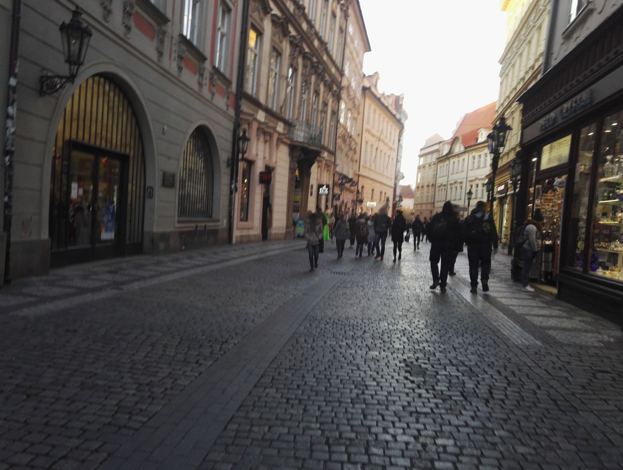 Street view near Hotel U Zlatého jelena, Prague — © aceini (CC BY-SA · Mapillary)