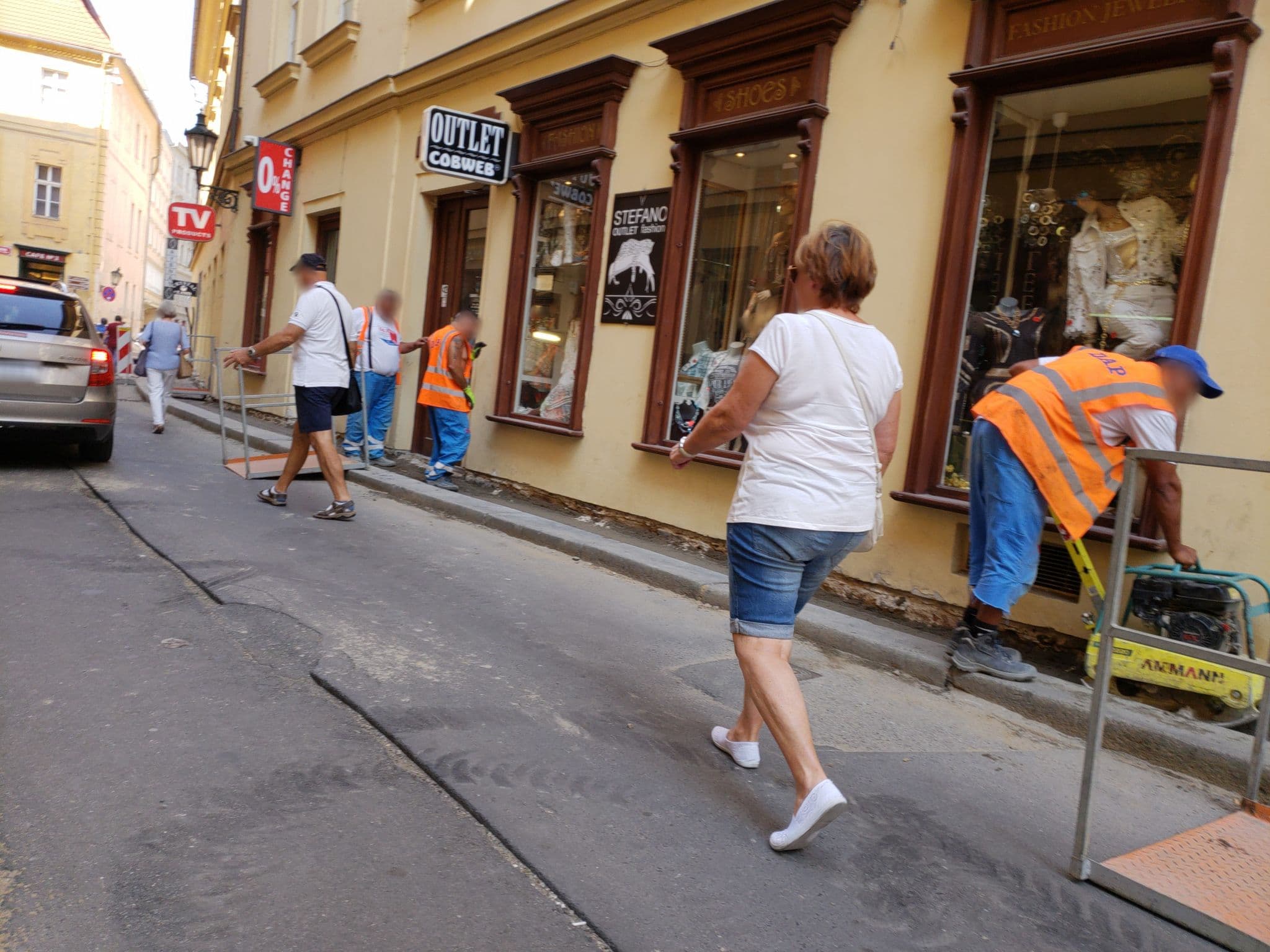 Street view near Residence Rybna, Prague — © mapfool (CC BY-SA · Mapillary)