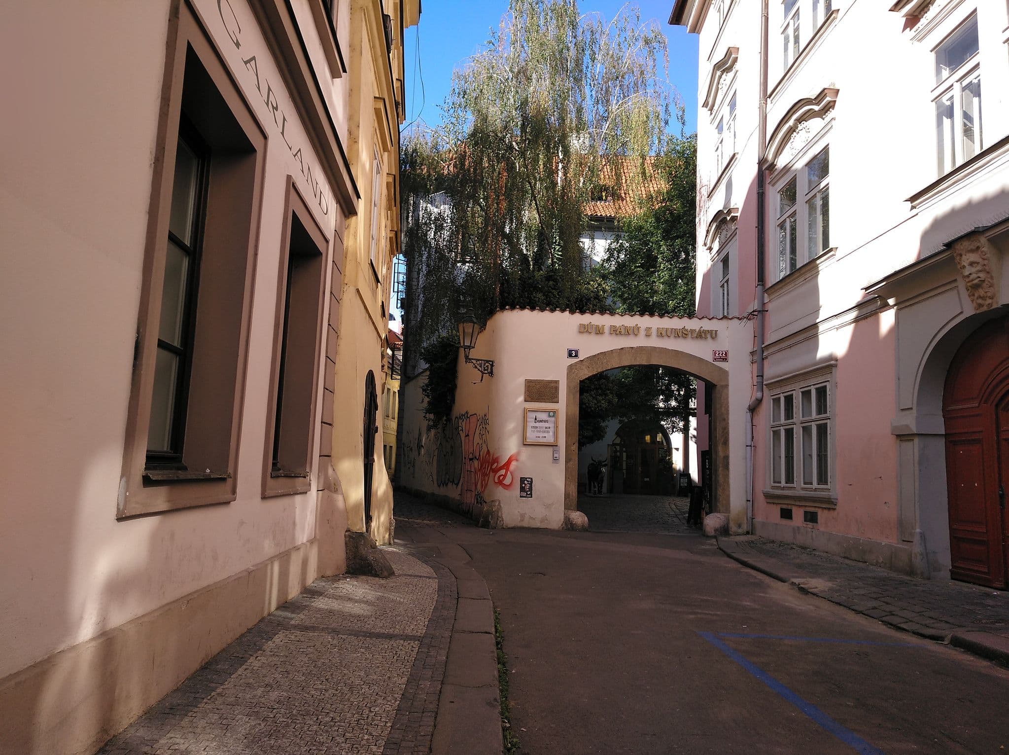 Street view near @ The Hotel, Prague — © filohipo (CC BY-SA · Mapillary)