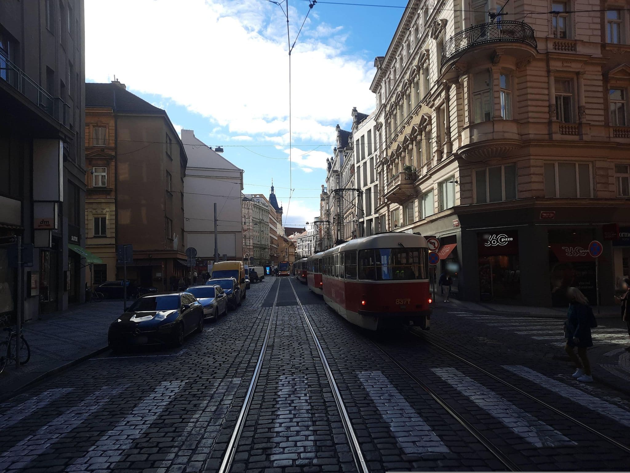 Street view near Working Holiday Nový Zéland - ATEP, Nové Město — © ondrejlopatka (CC BY-SA · Mapillary)