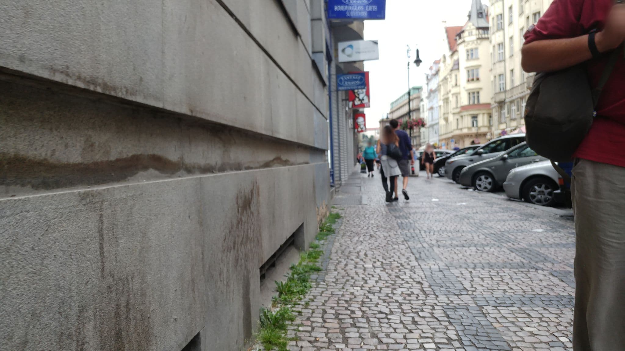 Street view near Old Town Square Apartments - Karpova, Prague — © pbb (CC BY-SA · Mapillary)