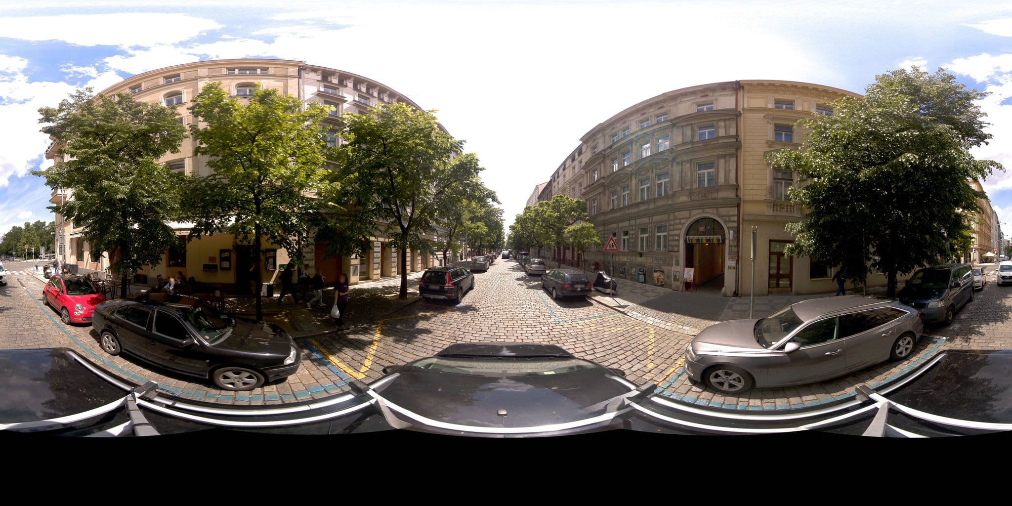 Street view near Taurus 2 Apartment, Královské Vinohrady — © jeffreymartin (CC BY-SA · Mapillary)