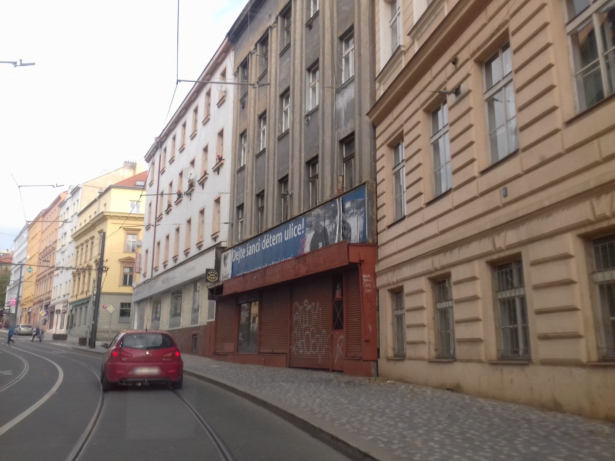 Street view near Beautiful Apartments in Prague, Královské Vinohrady — © hodkowicz (CC BY-SA · Mapillary)