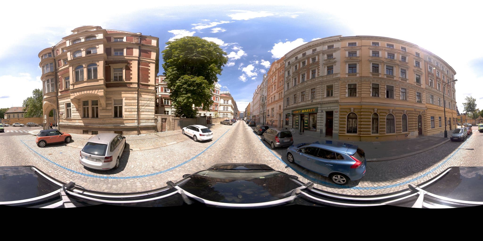 Street view near Lovely Home, Nové Město — © jeffreymartin (CC BY-SA · Mapillary)