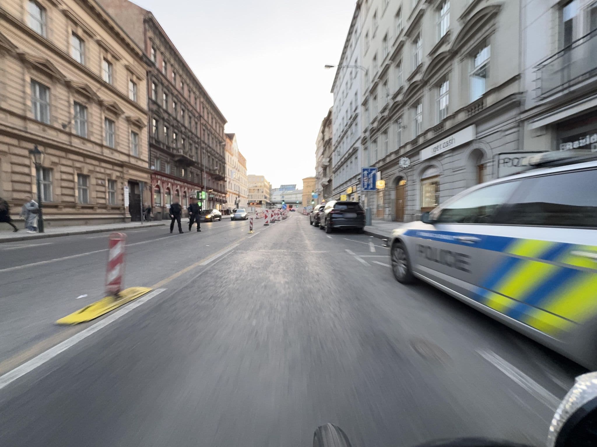 Street view near Penzion Davids, Karlín — © ondrejlopatka (CC BY-SA · Mapillary)