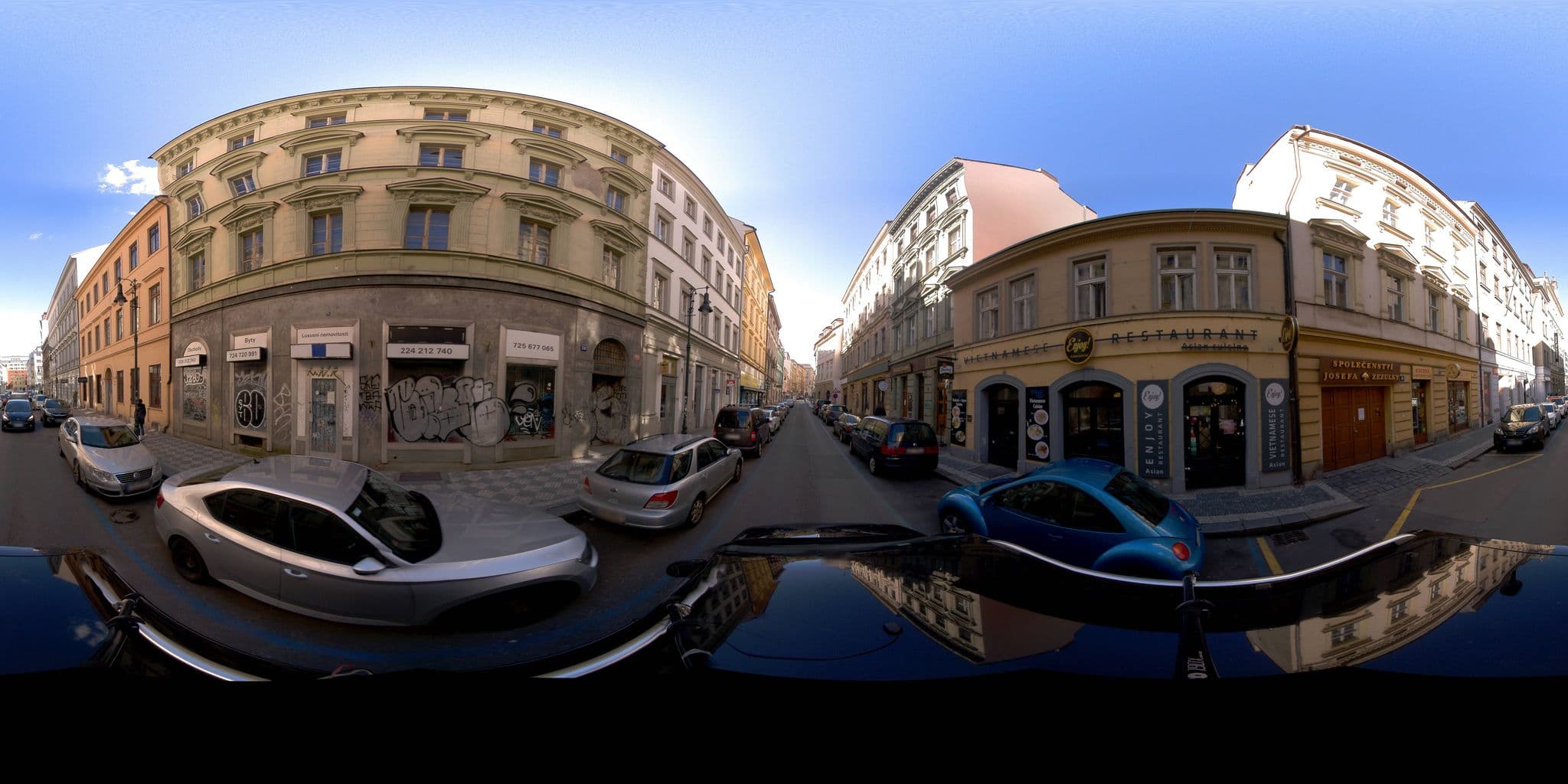Street view near VSG Apartment, Prague — © jeffreymartin (CC BY-SA · Mapillary)