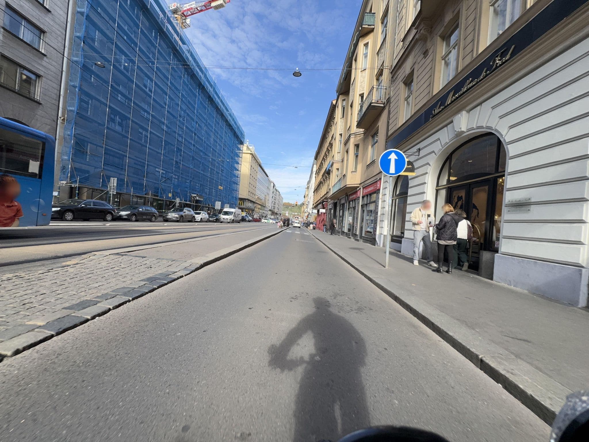 Street view near Hotel Pupp, Prague — © ondrejlopatka (CC BY-SA · Mapillary)