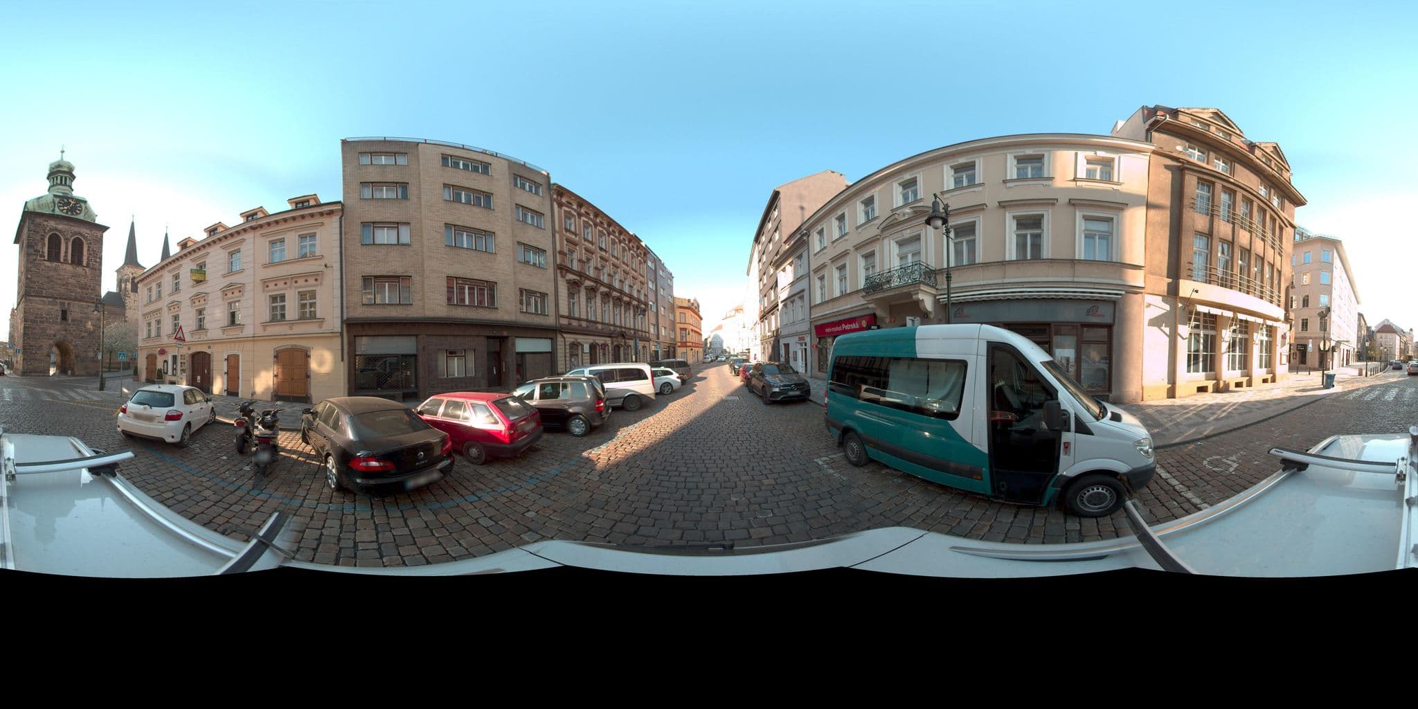 Street view near Hotel & Apartments Susa-Due, Prague — © kolarius27 (CC BY-SA · Mapillary)